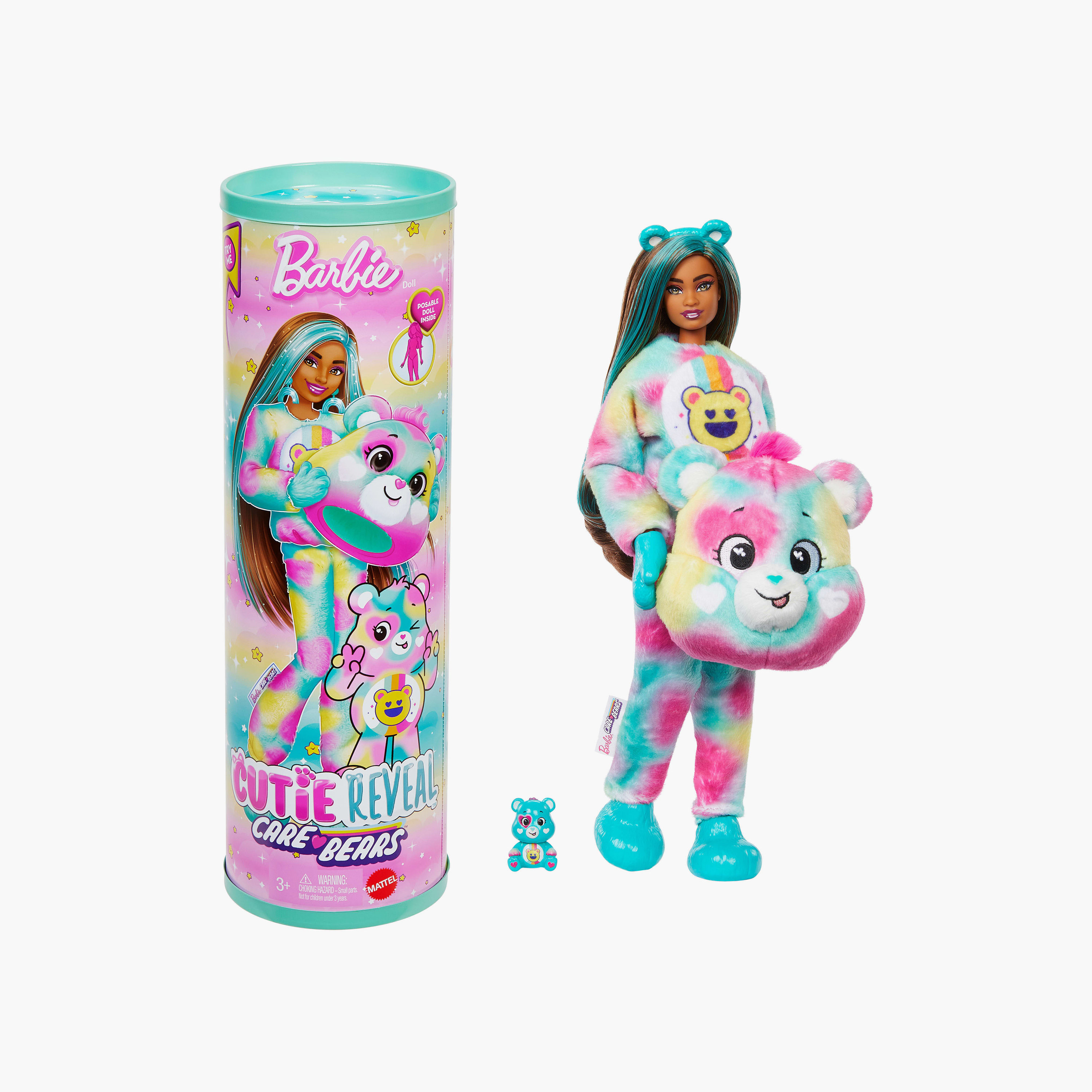 Barbie Cutie Reveal Care Bears Doll Playset with Accessories-toys-dollsandplaysets-dollplaysets-image-2