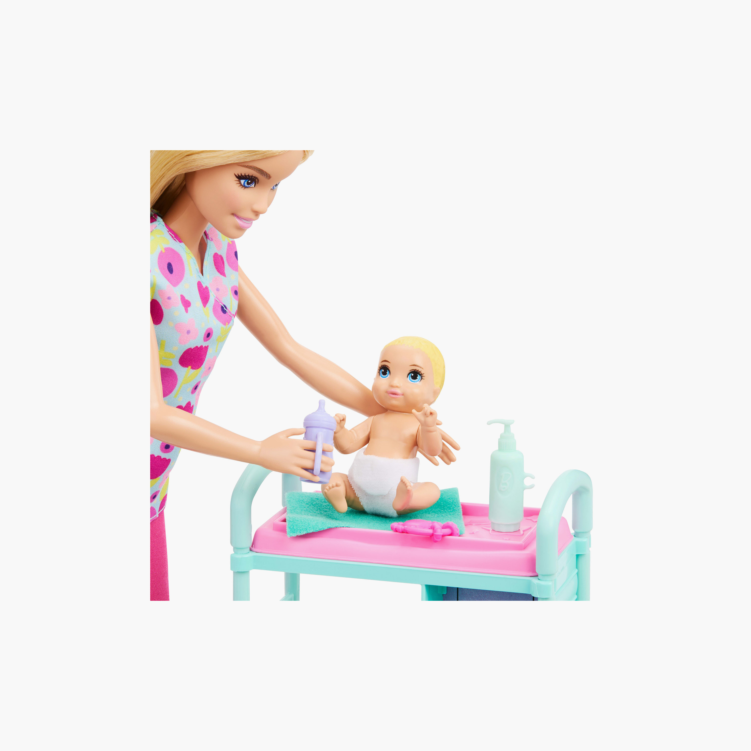 Barbie Baby Doctor Doll Playset with Accessories-toys-dollsandplaysets-dollplaysets-image-2