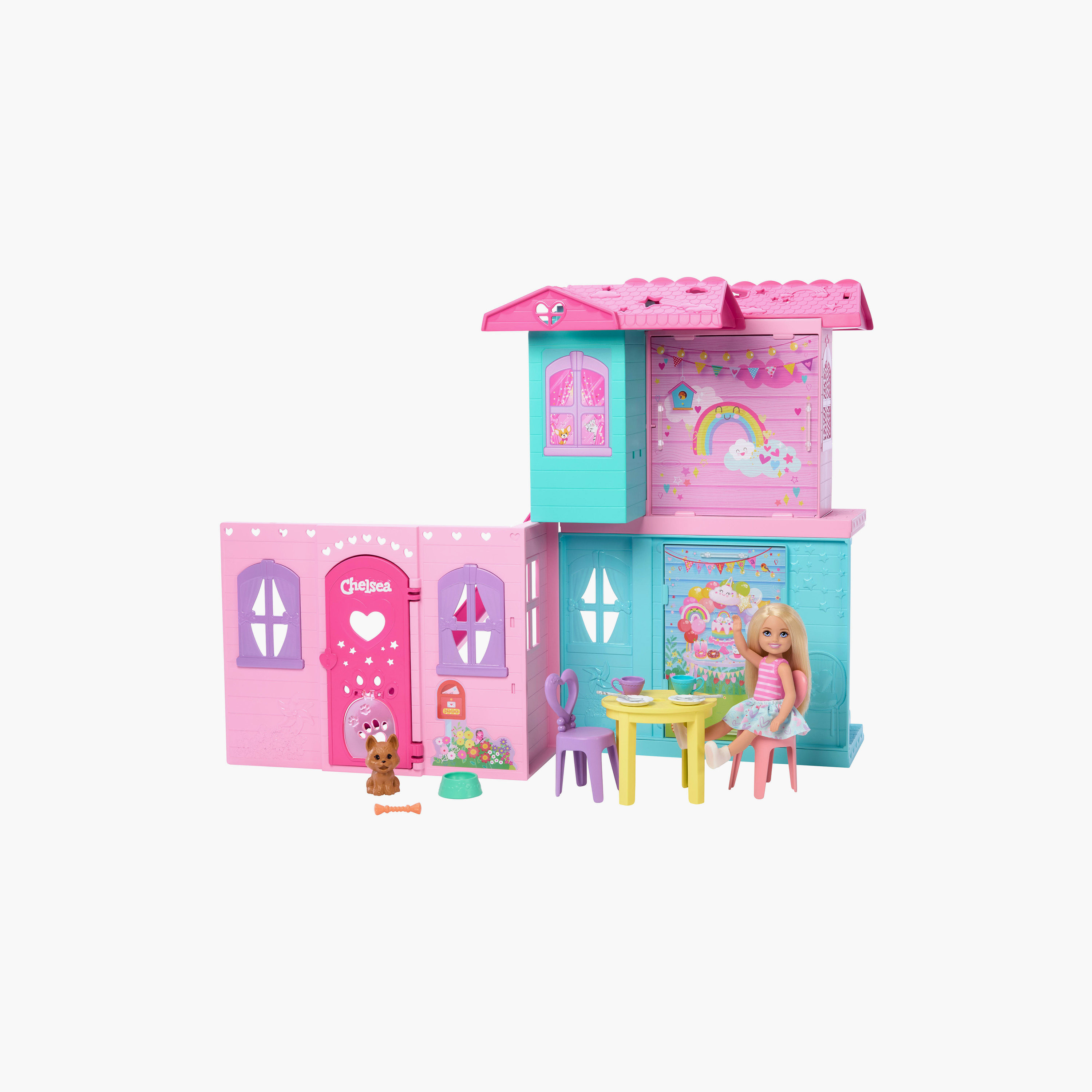 بيت دمية تشيلسي مع إكسسوارات من باربي-toys-dollsandplaysets-dollplaysets-image-2