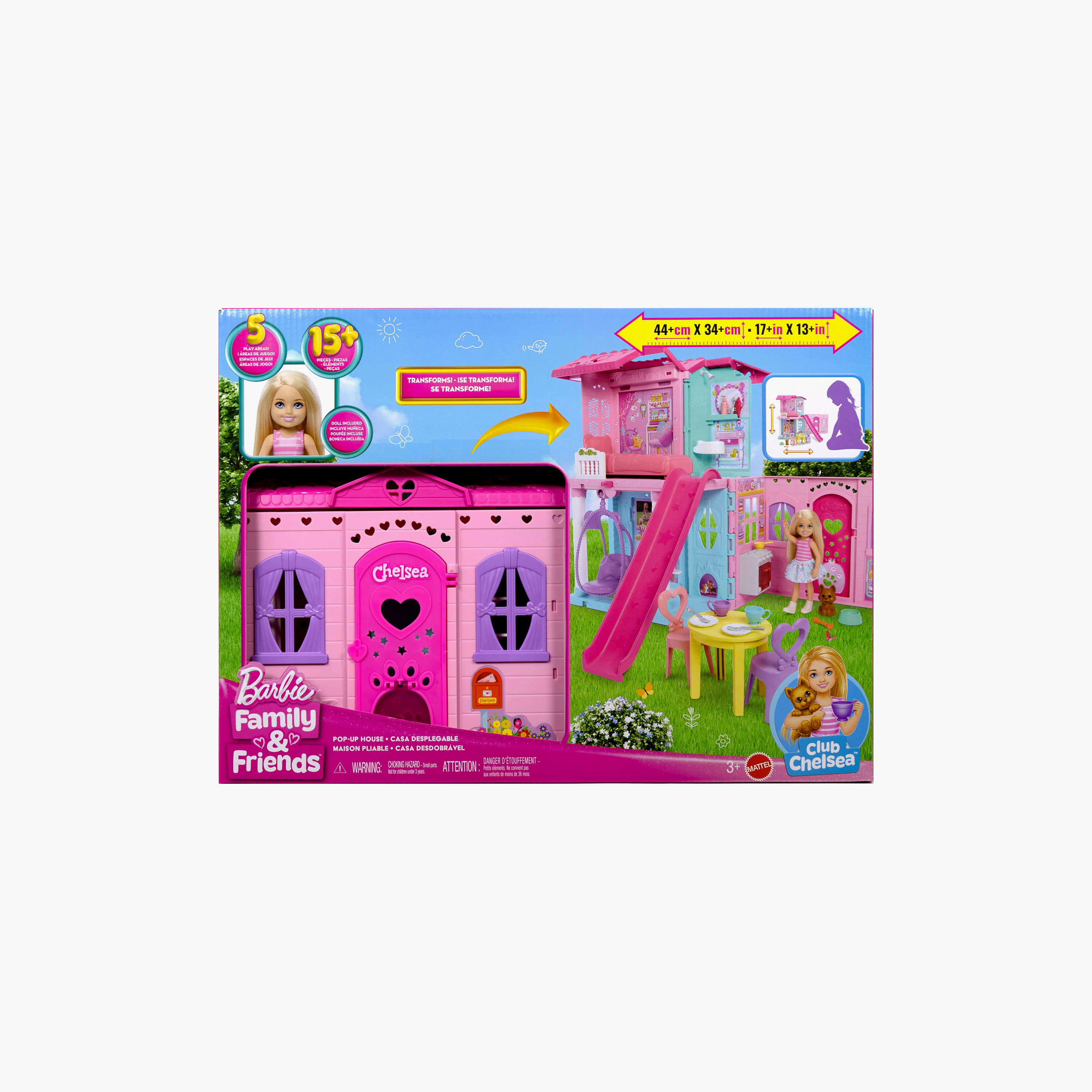 بيت دمية تشيلسي مع إكسسوارات من باربي-toys-dollsandplaysets-dollplaysets-image-6