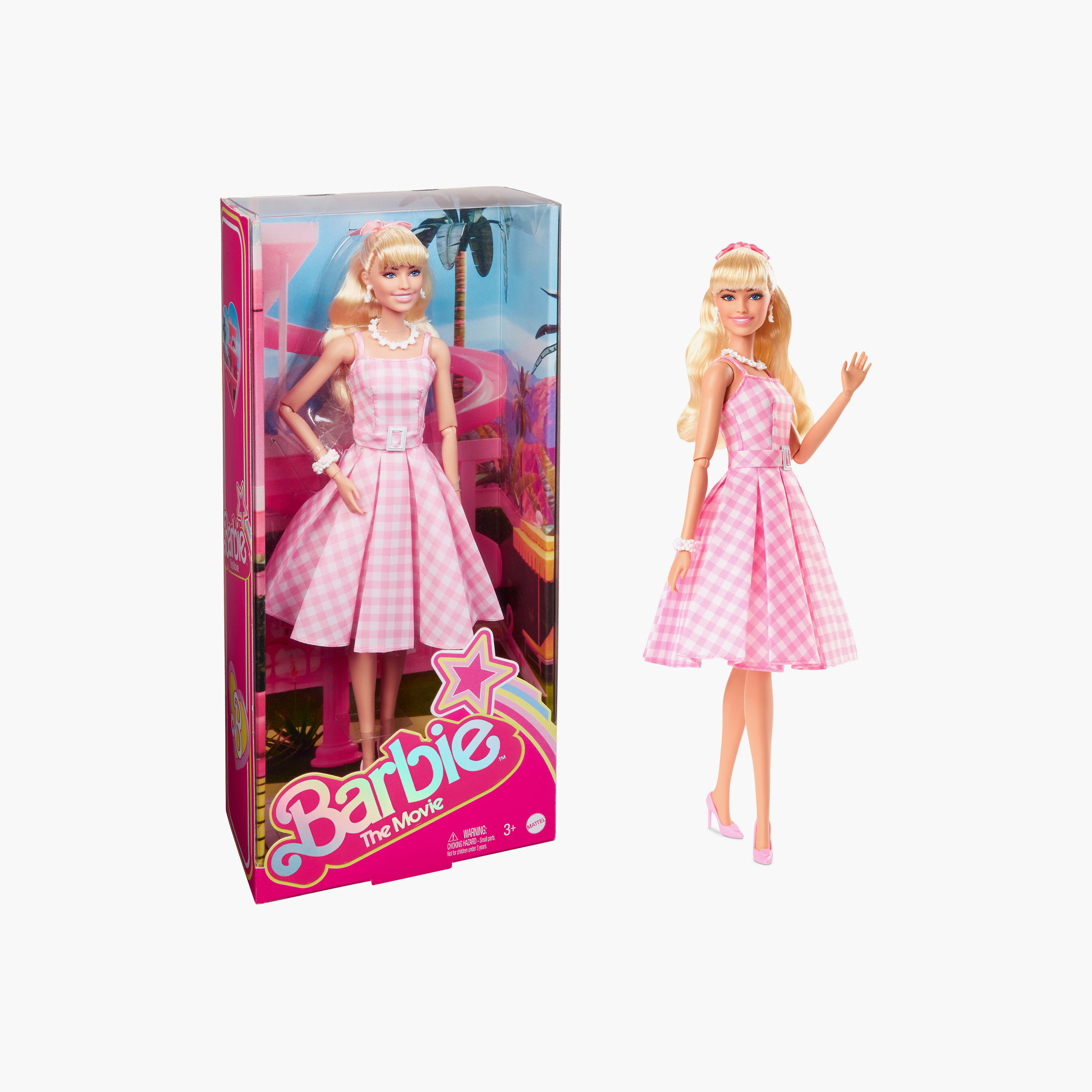 Barbie The Movie Gingham Dress Doll-toys-dollsandplaysets-dolls-image-2