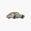 طقم سيارات ألعاب معدنية "يورو ستايل" بتصميم فضي مكون من 6 قطع من هوت ويلز-toys-playvehicles-diecastcars-image-4