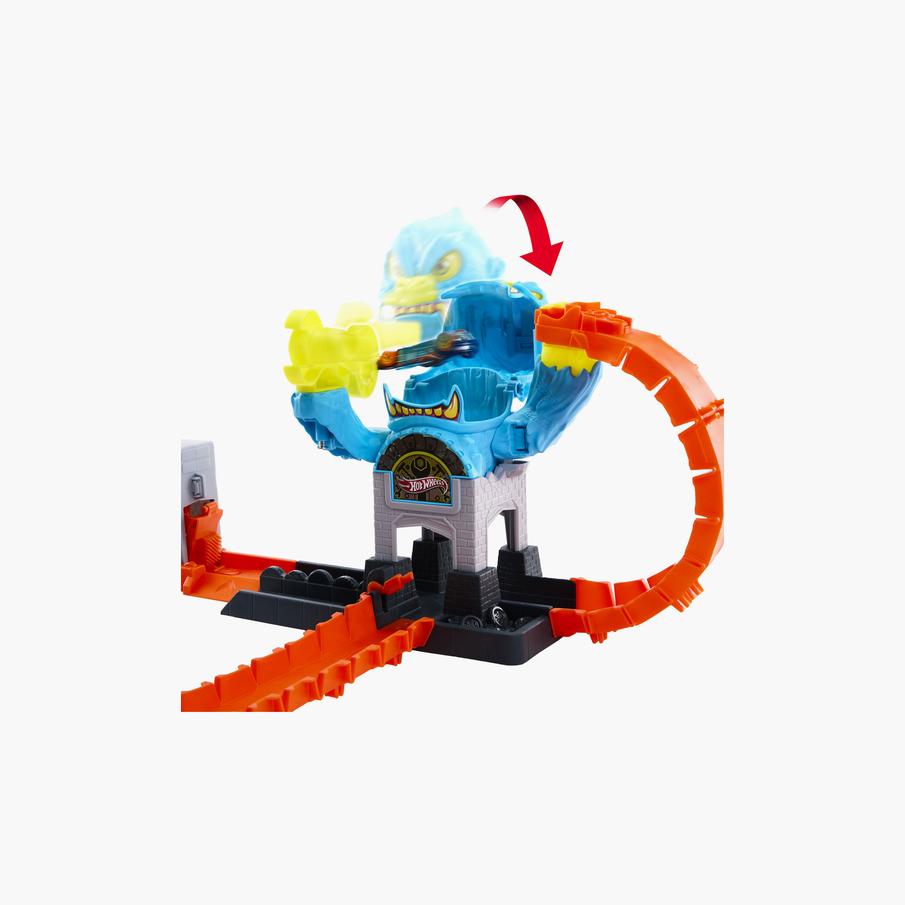 Hot Wheels Gorilla Slam Attack Track Set with Car-toys-playvehicles-racetracks-image-2