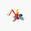 Hot Wheels Fire Station Rescue Track Set with Car-toys-playvehicles-racetracks-image-1