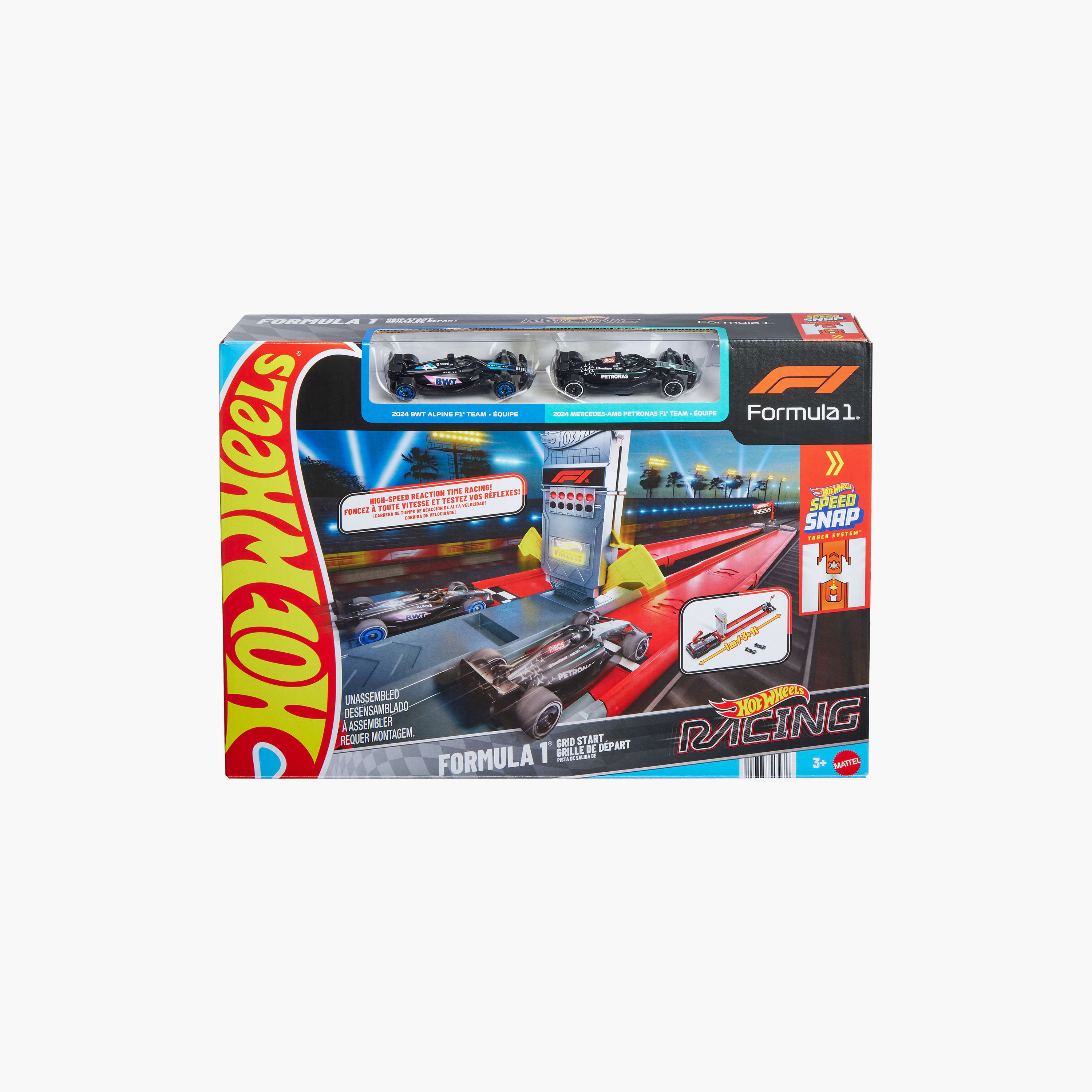 Hot Wheels F1 Grid Start Track Set with Vehicles-toys-playvehicles-racetracks-image-4