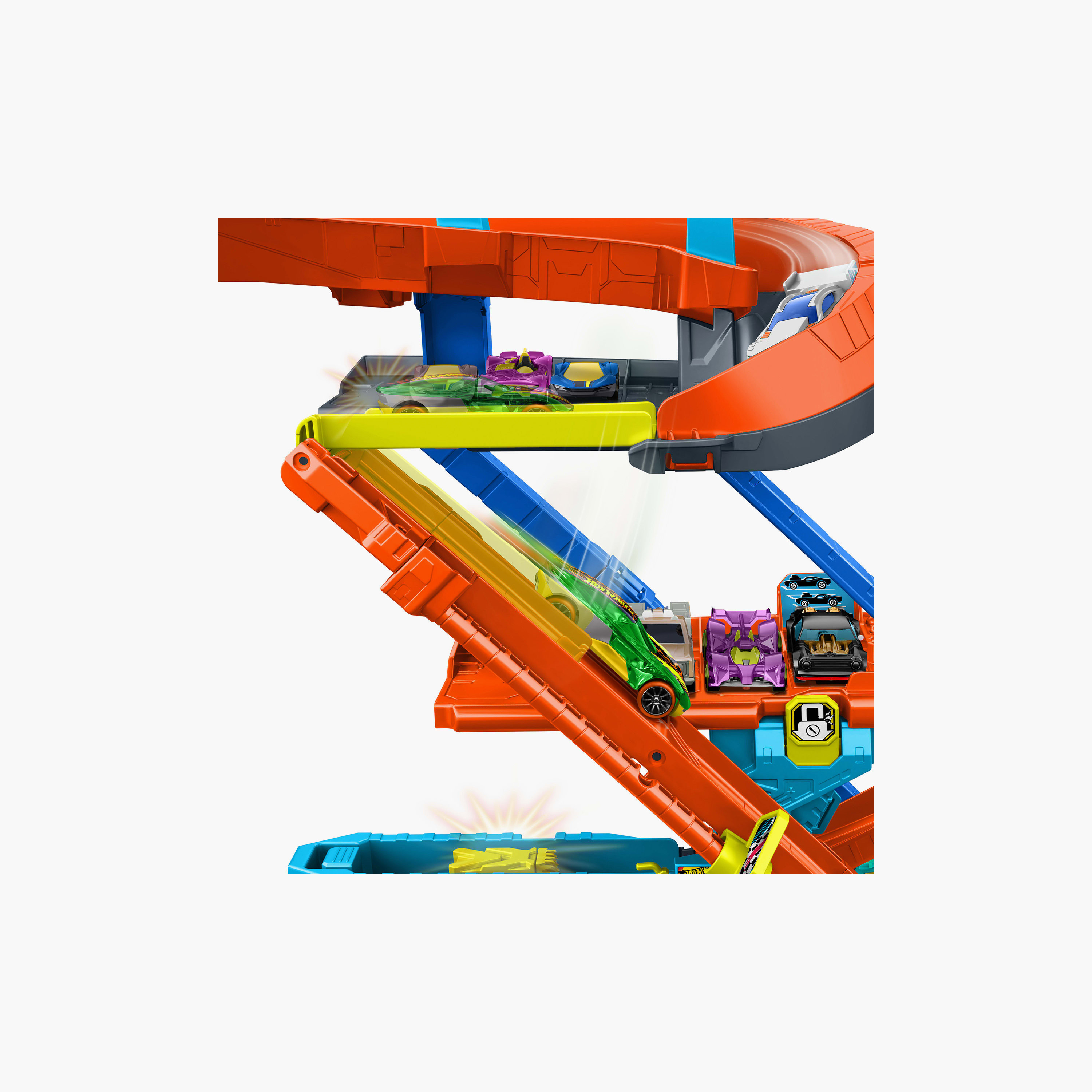 Hot Wheels City Stunt Garage Playset-toys-playvehicles-vehicleplaysets-image-2