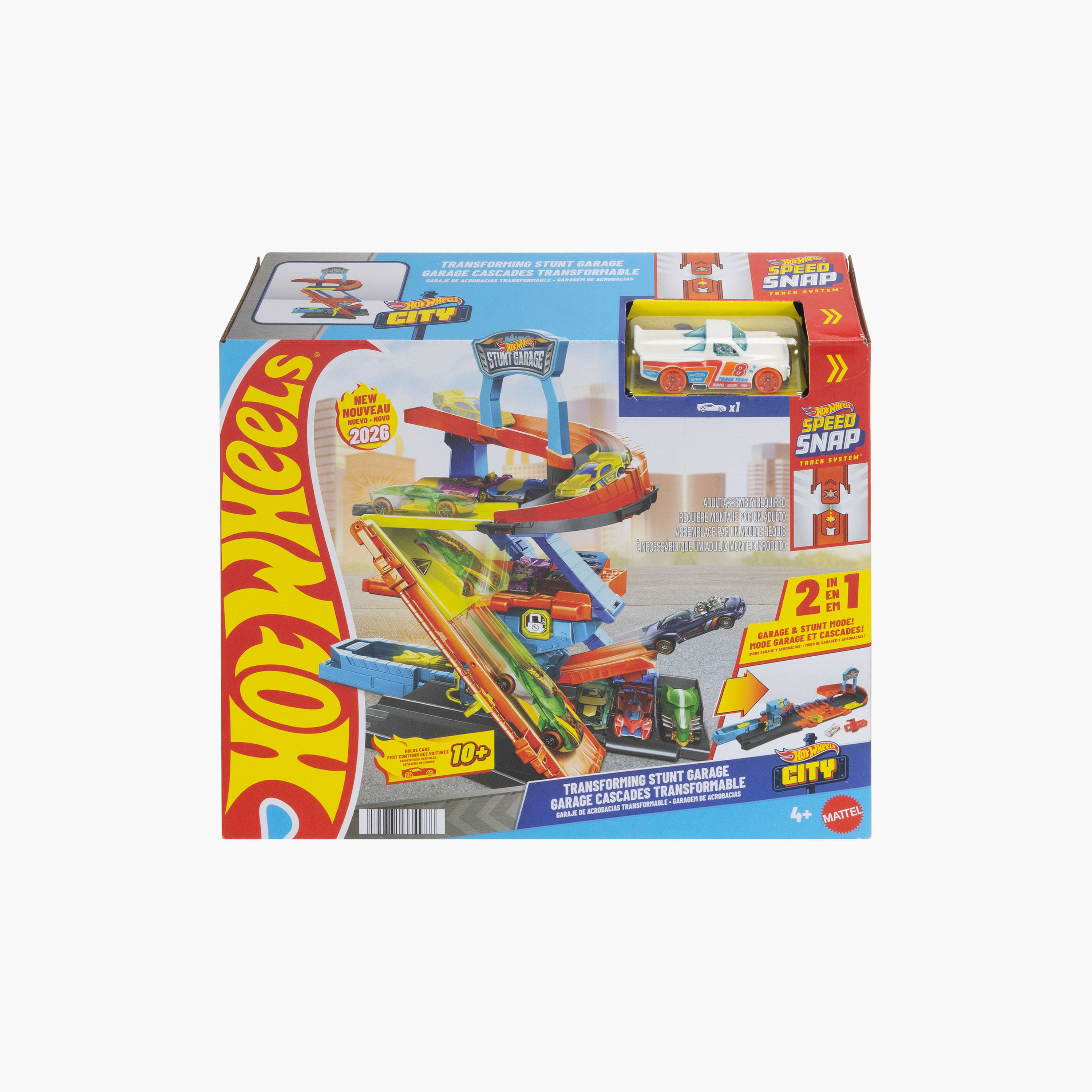 Hot Wheels City Stunt Garage Playset-toys-playvehicles-vehicleplaysets-image-4