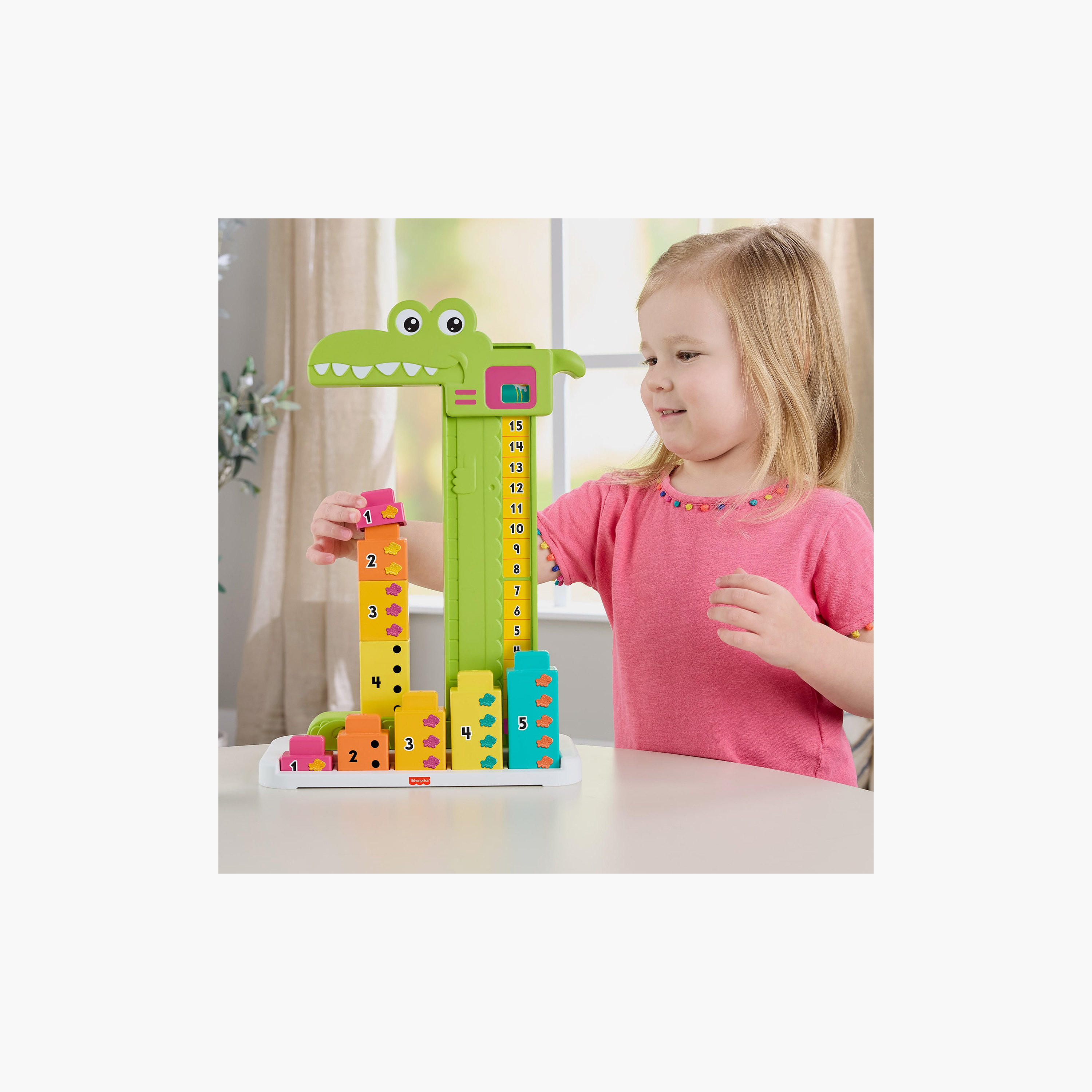 Fisher Price Adding Alligator Toy Set-toys-babyandtoddlertoys-stackingandnestingtoys-image-3
