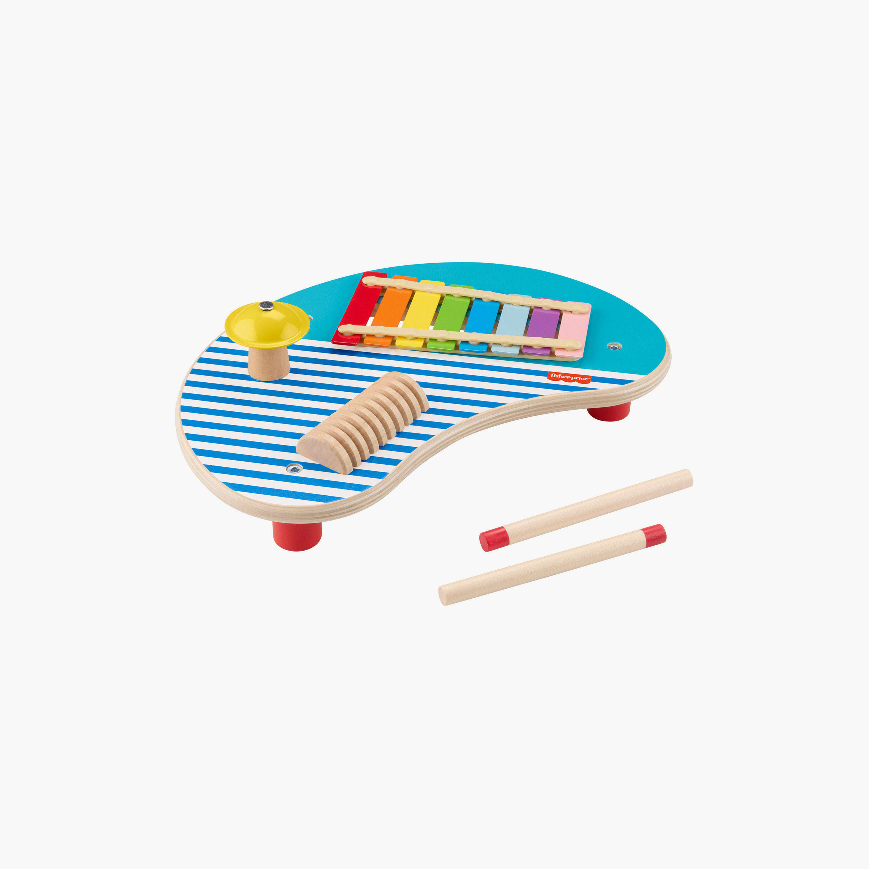 Fisher Price 3-In-1 Wooden Music Table Set-toys-educational-musicaltoys-image-1