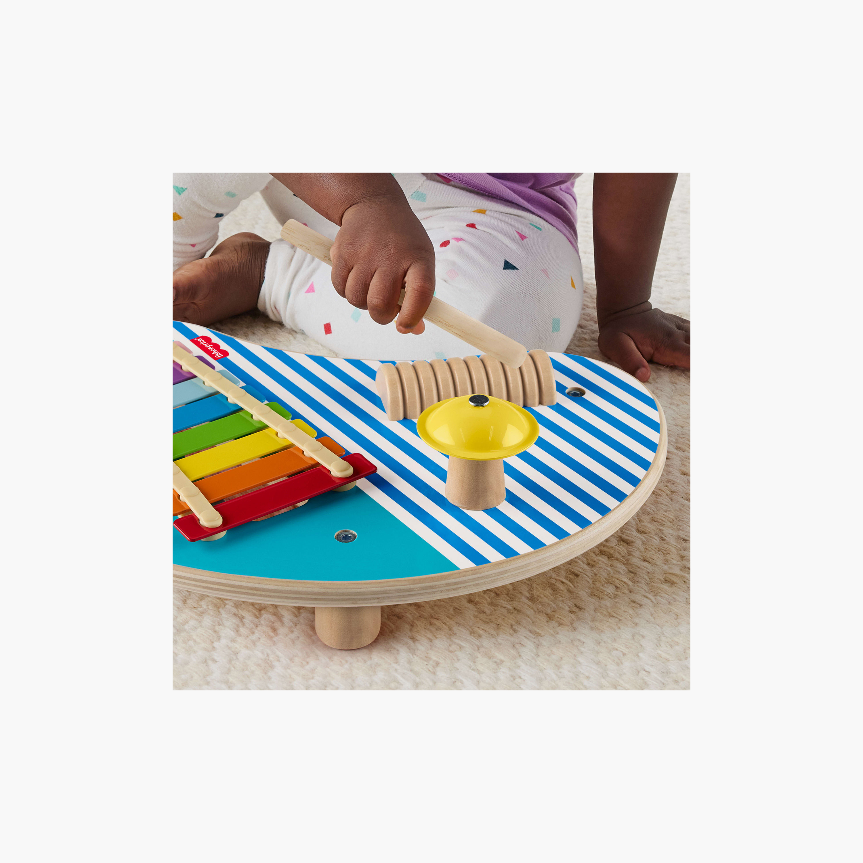 Fisher Price 3-In-1 Wooden Music Table Set-toys-educational-musicaltoys-image-4