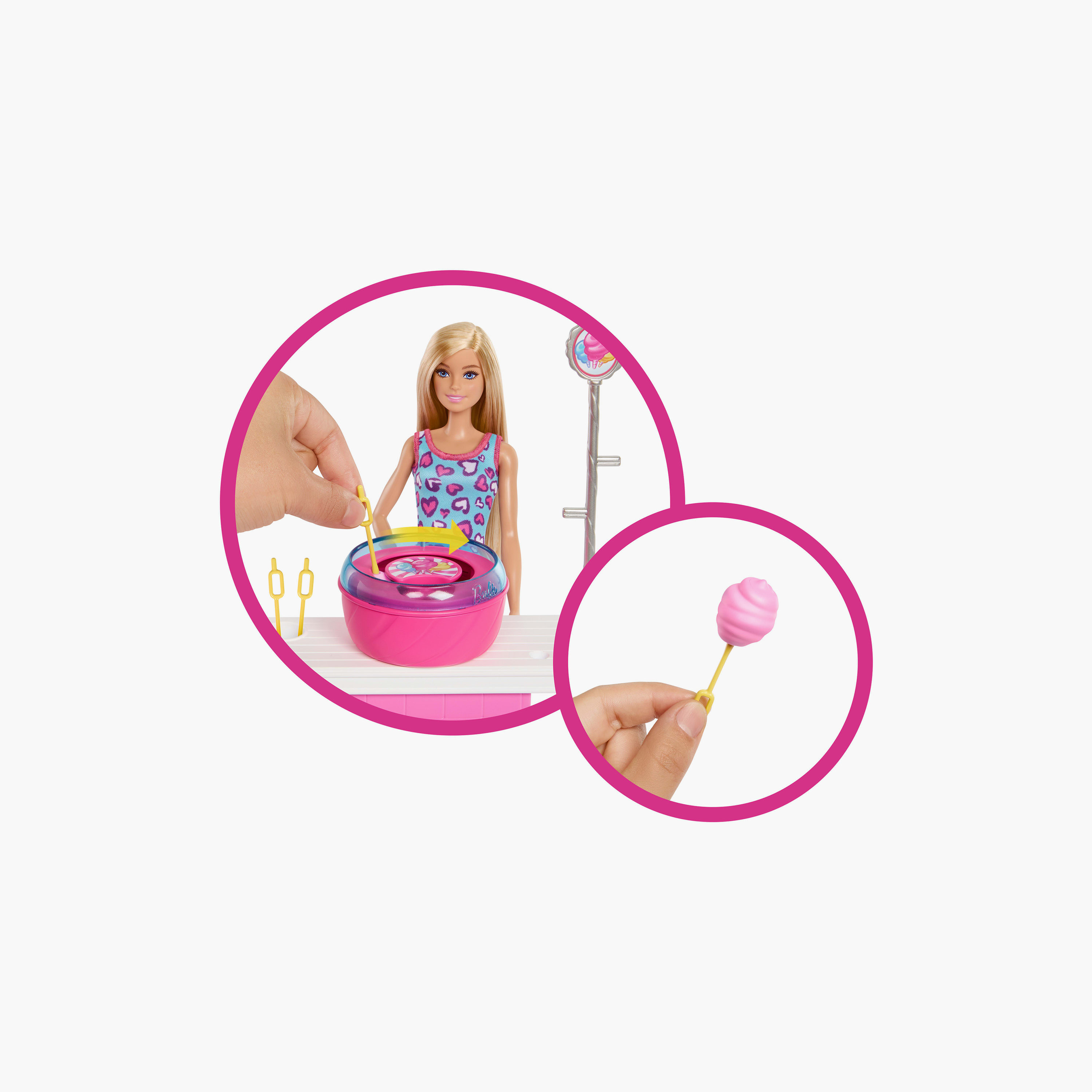 Barbie Mysteries Doll & Cotton Candy Game Booth Playset with Accessories-toys-dollsandplaysets-dollplaysets-image-5