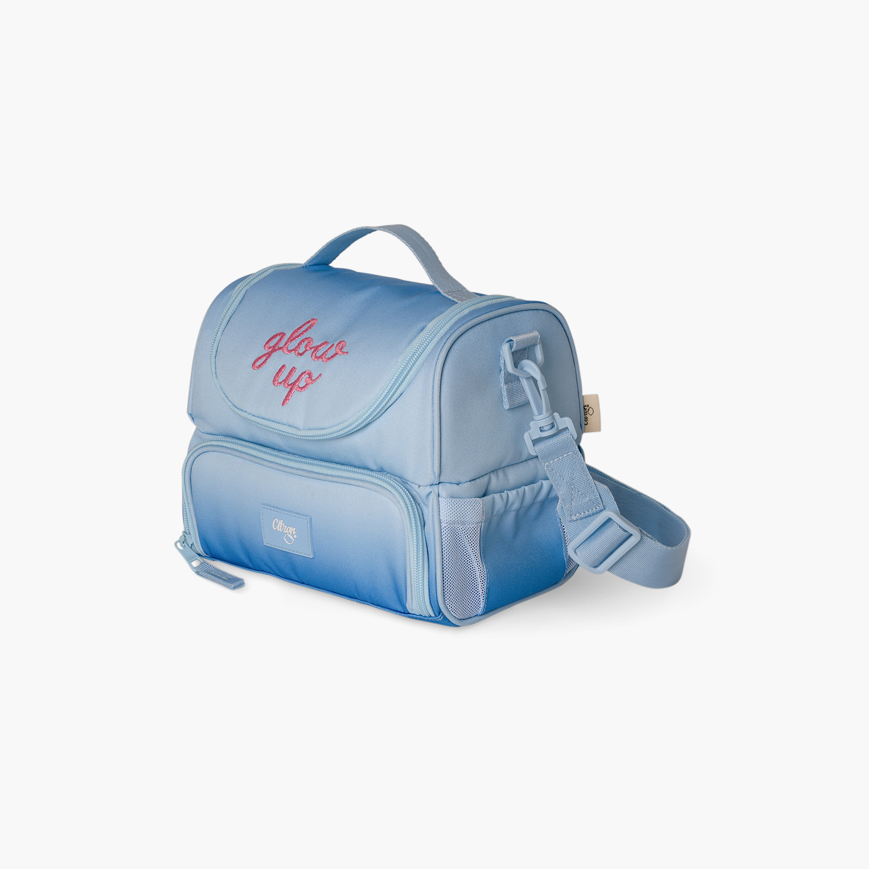 Citron-Lunch Bag-Glow Up-2 Cmprt-school-lunchessentials-lunchbags-image-3