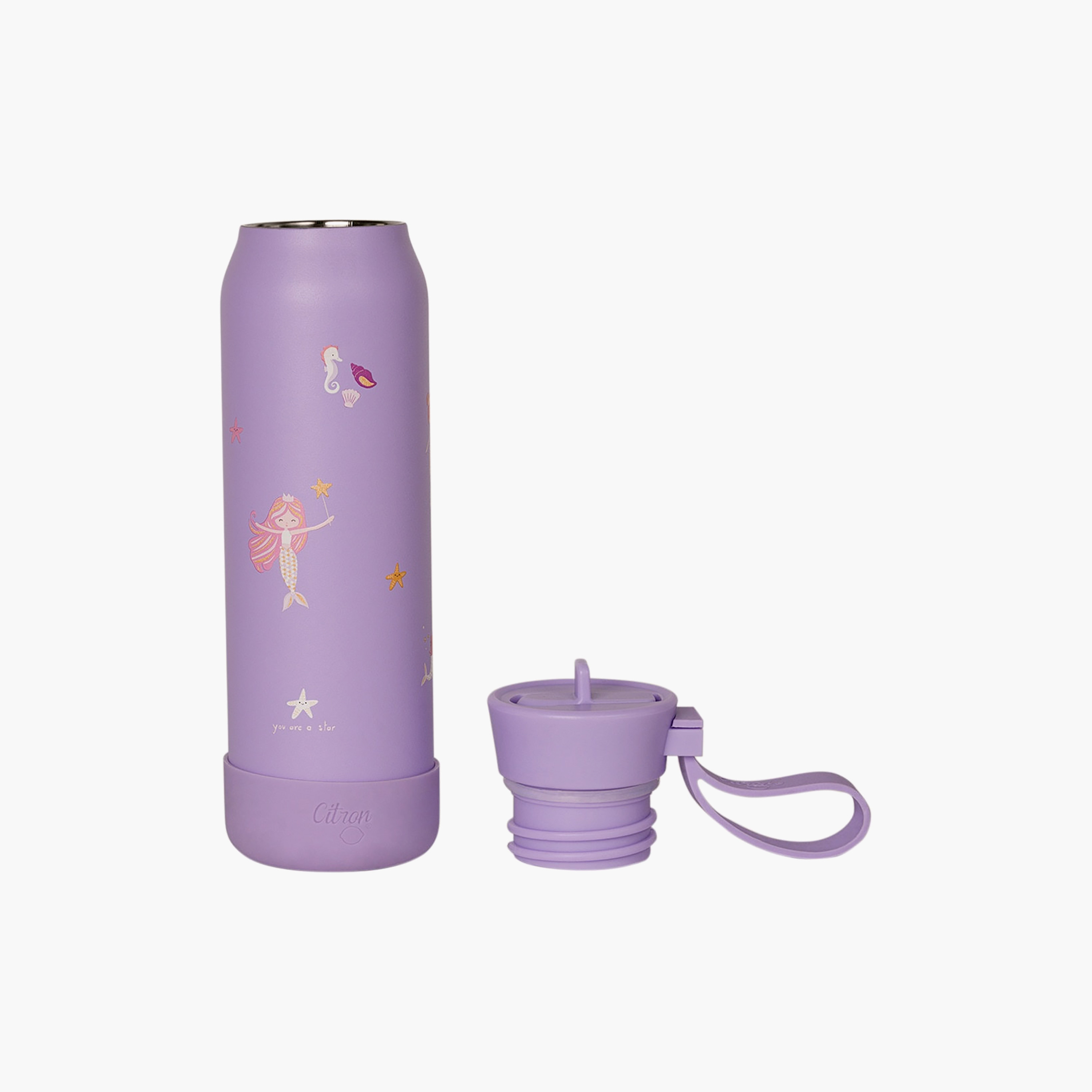 Citron-Water Bottle-Mermaid-350Ml-school-waterbottles-image-7
