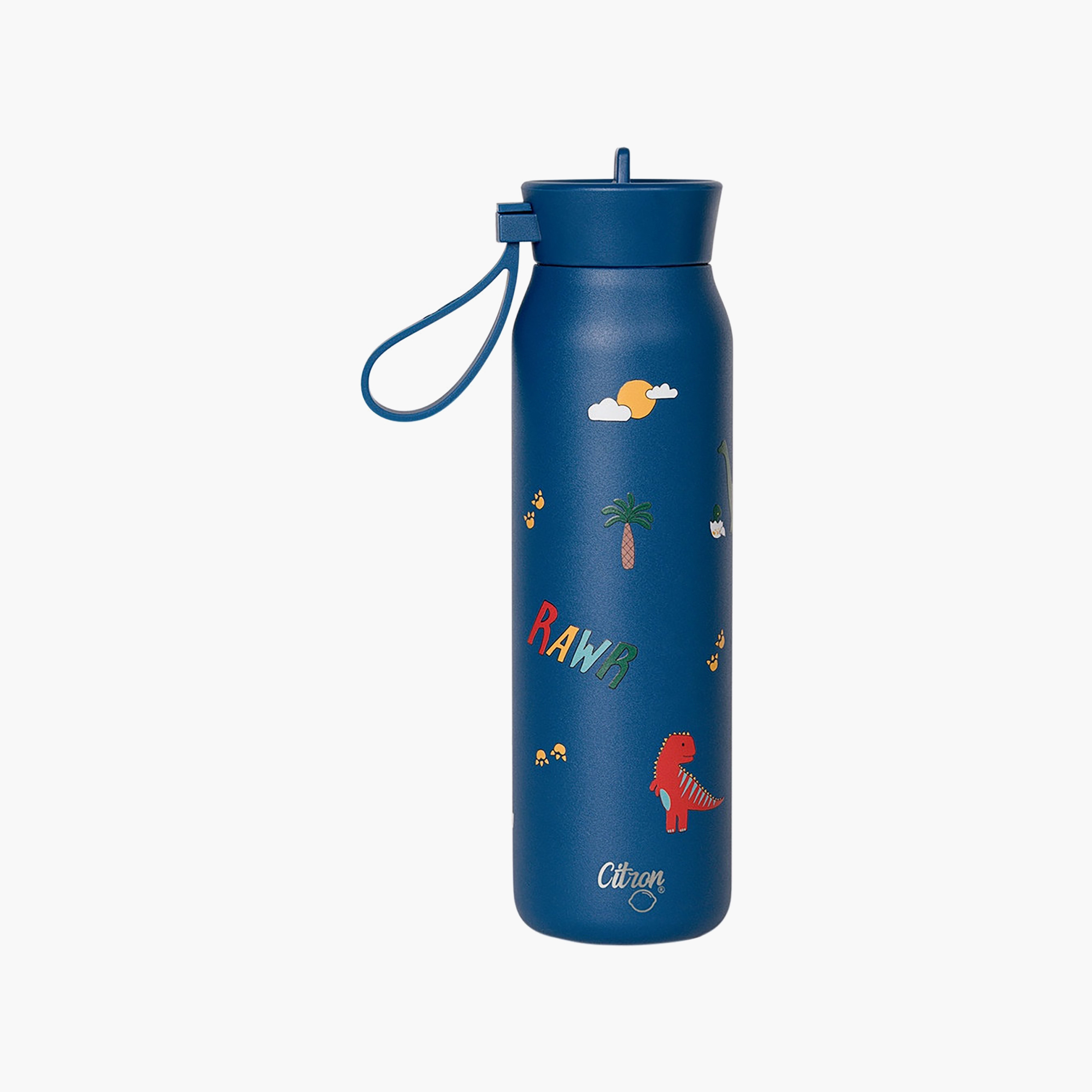 زجاجة مياه سيترون - دينو - 350 مل-school-waterbottles-image-1