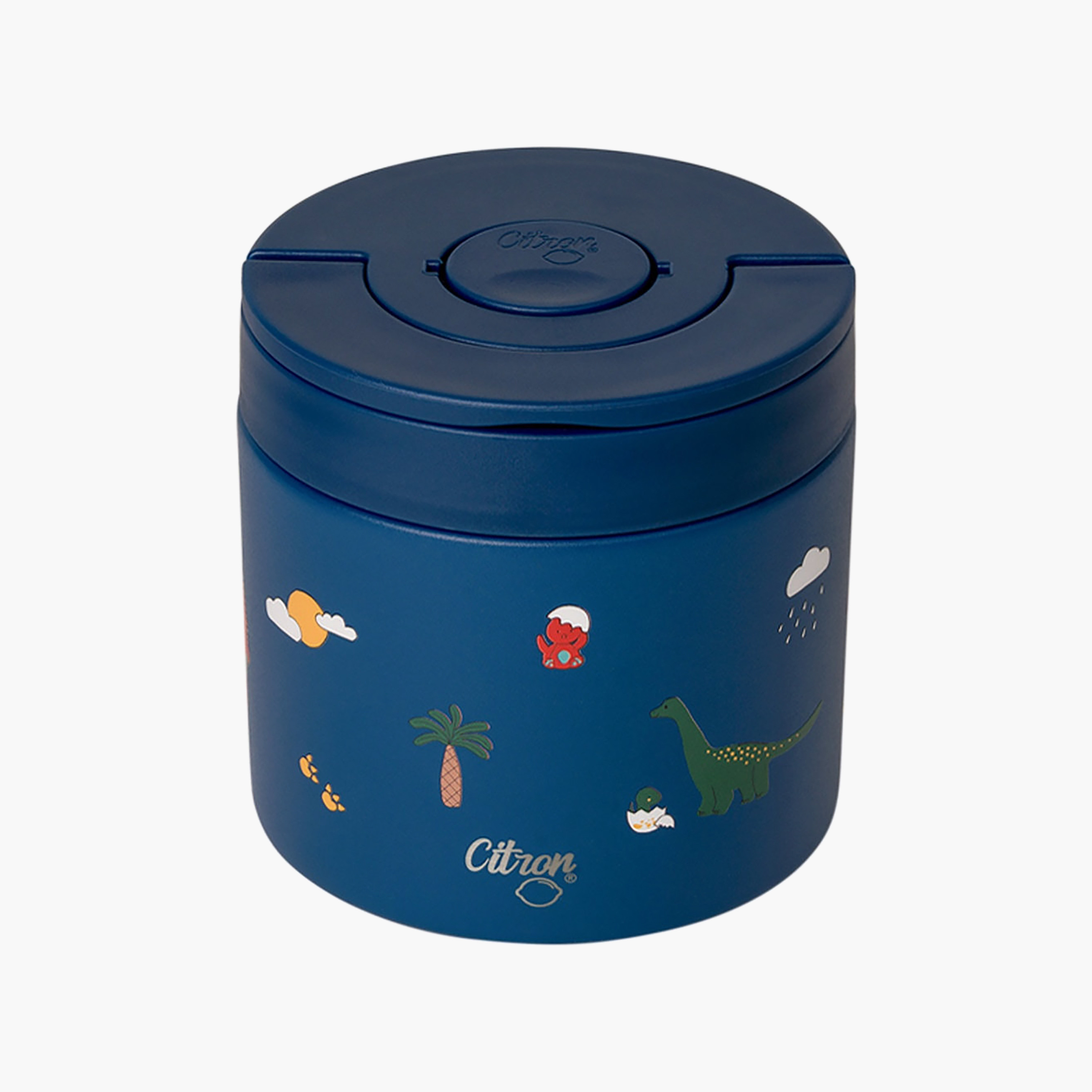 Citron-Thermal Food Jar-Dino-350Ml-school-lunchessentials-lunchboxes-image-2