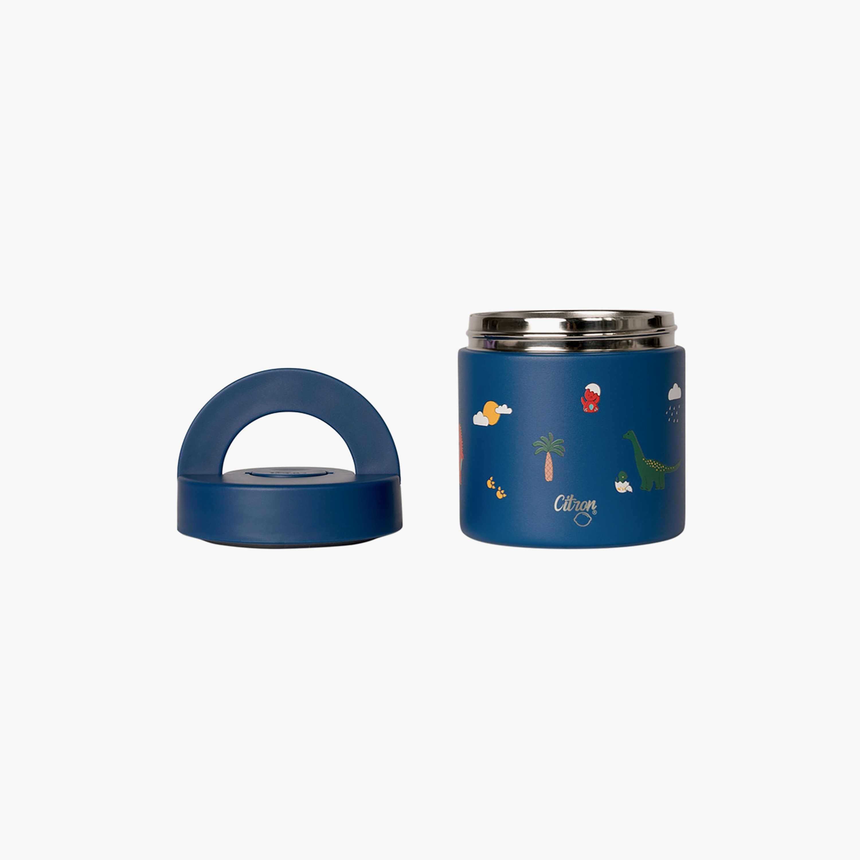 Citron-Thermal Food Jar-Dino-350Ml-school-lunchessentials-lunchboxes-image-4