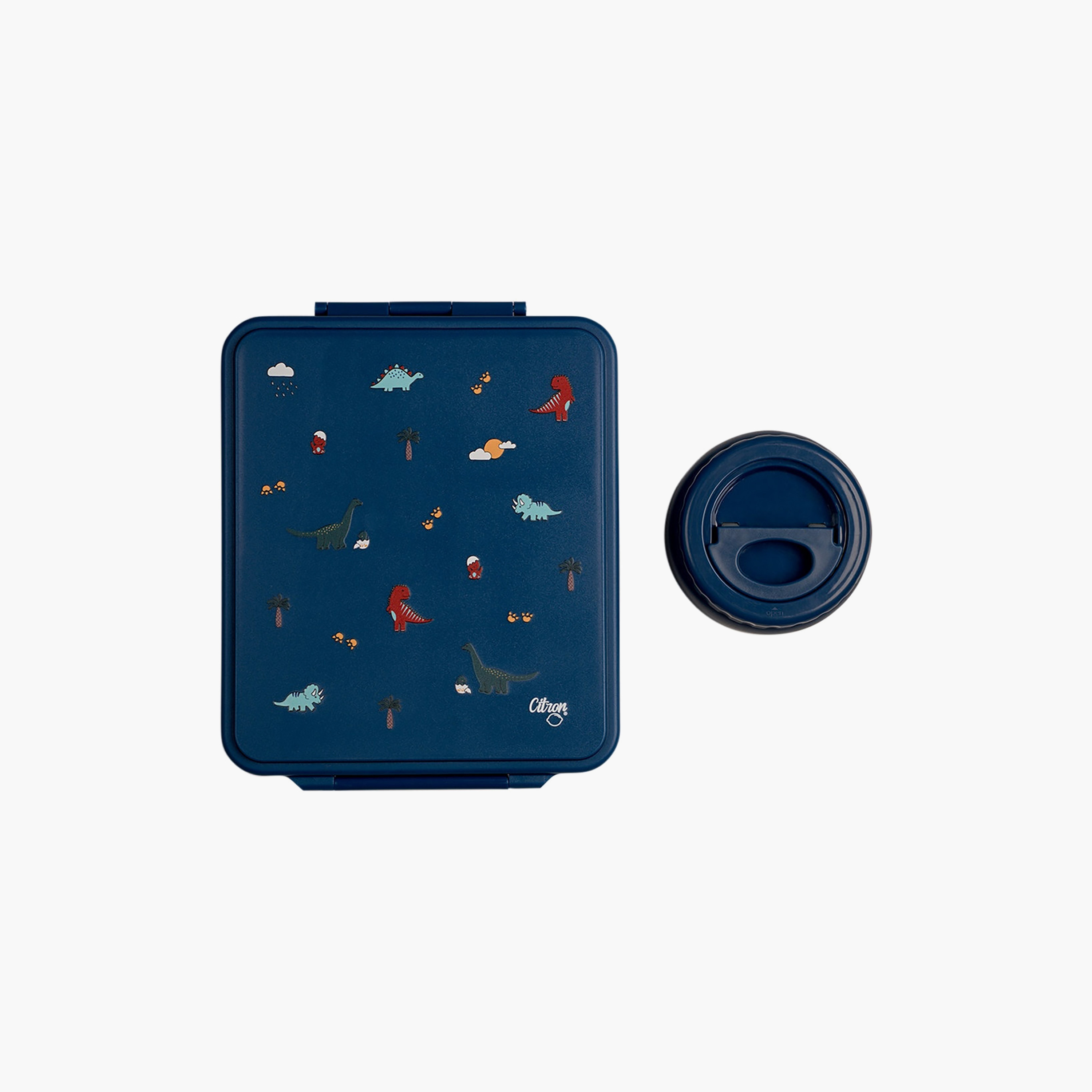 Citron-Bento Lunch Box Dino 1900Ml With Food Jar 4 Cmprt-school-lunchessentials-lunchboxes-image-6