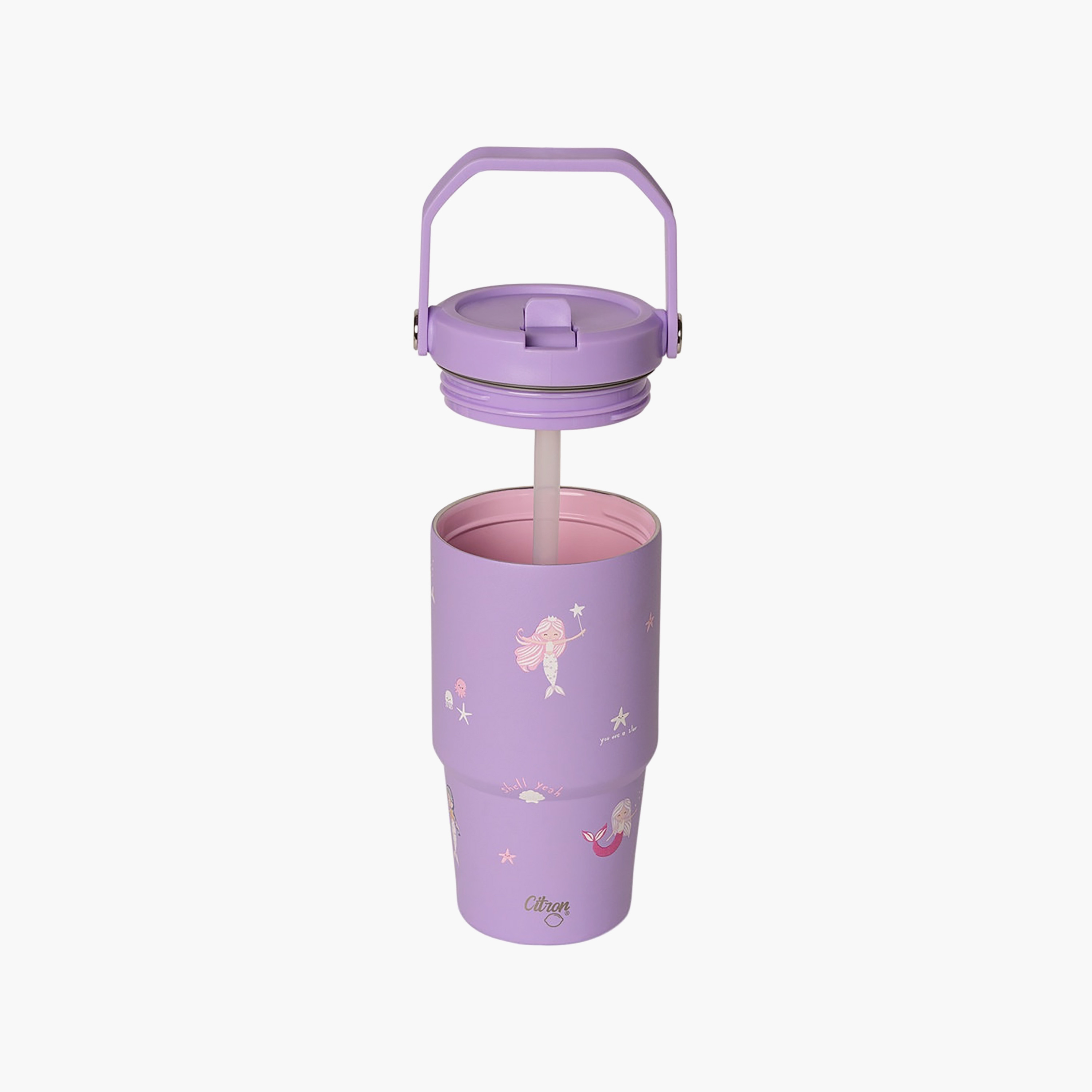 Citron-Insulated Tumbler-Mermaid-600Ml-school-waterbottles-image-2