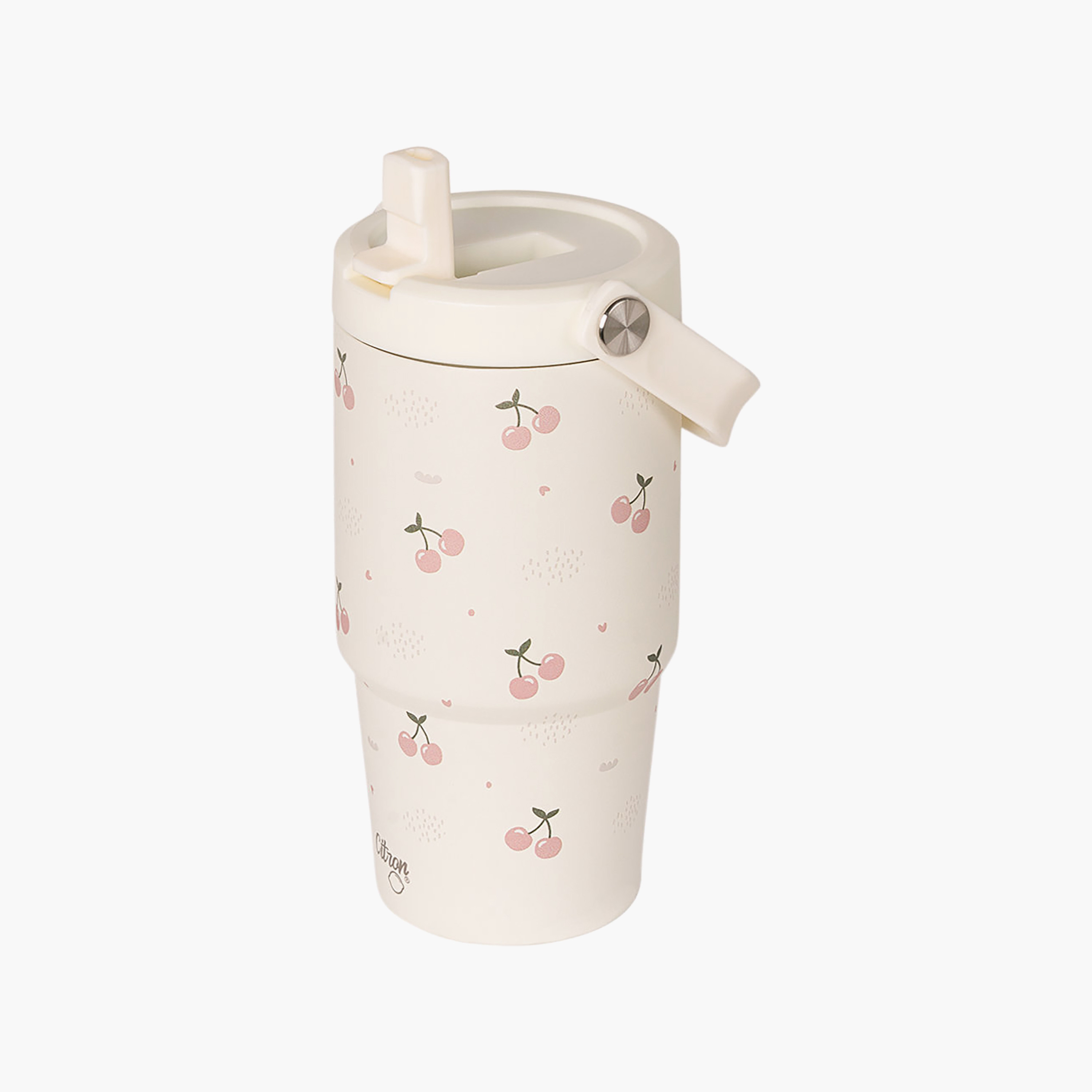 Citron-Insulated Tumbler-Cherry-600Ml-school-waterbottles-image-1