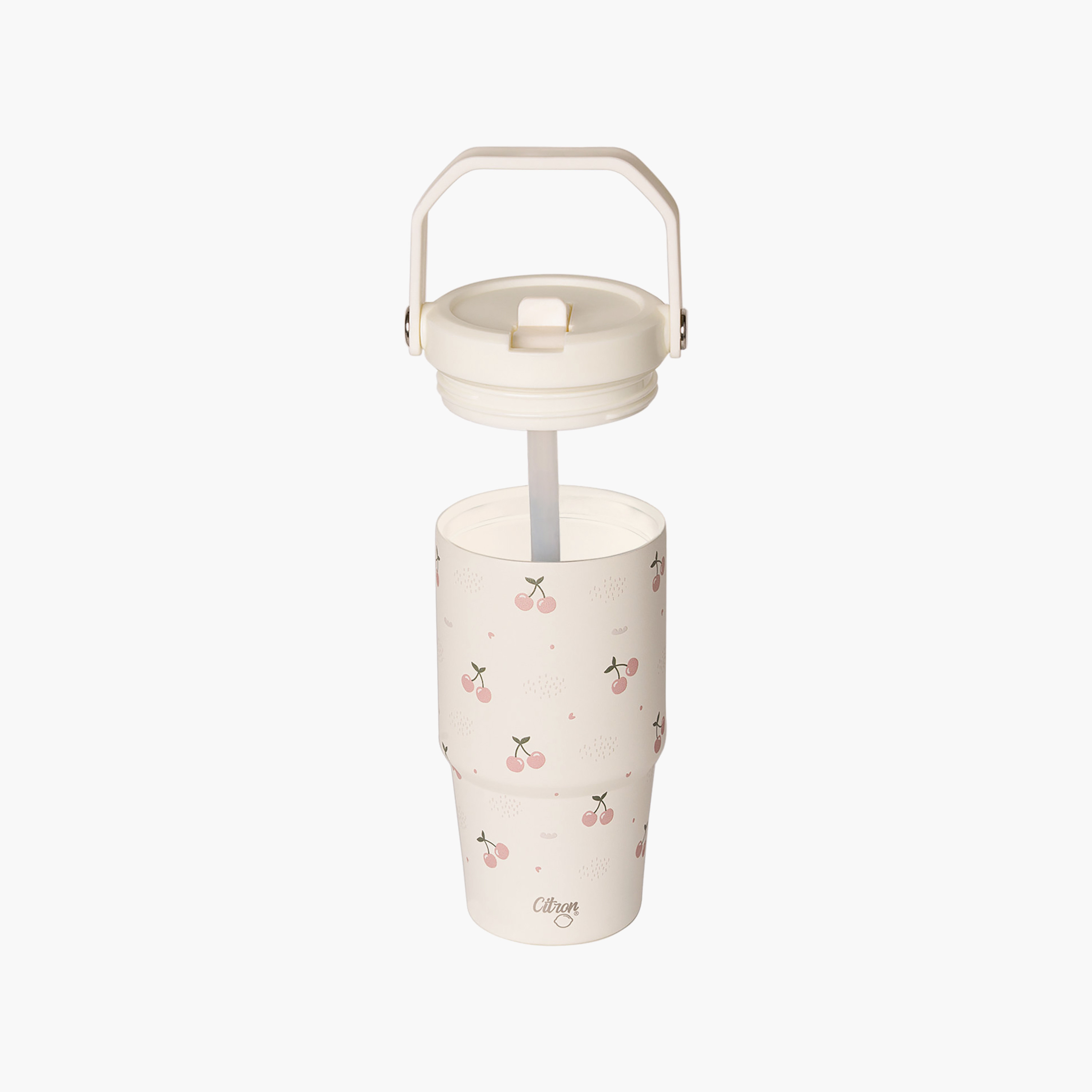 Citron-Insulated Tumbler-Cherry-600Ml-school-waterbottles-image-3