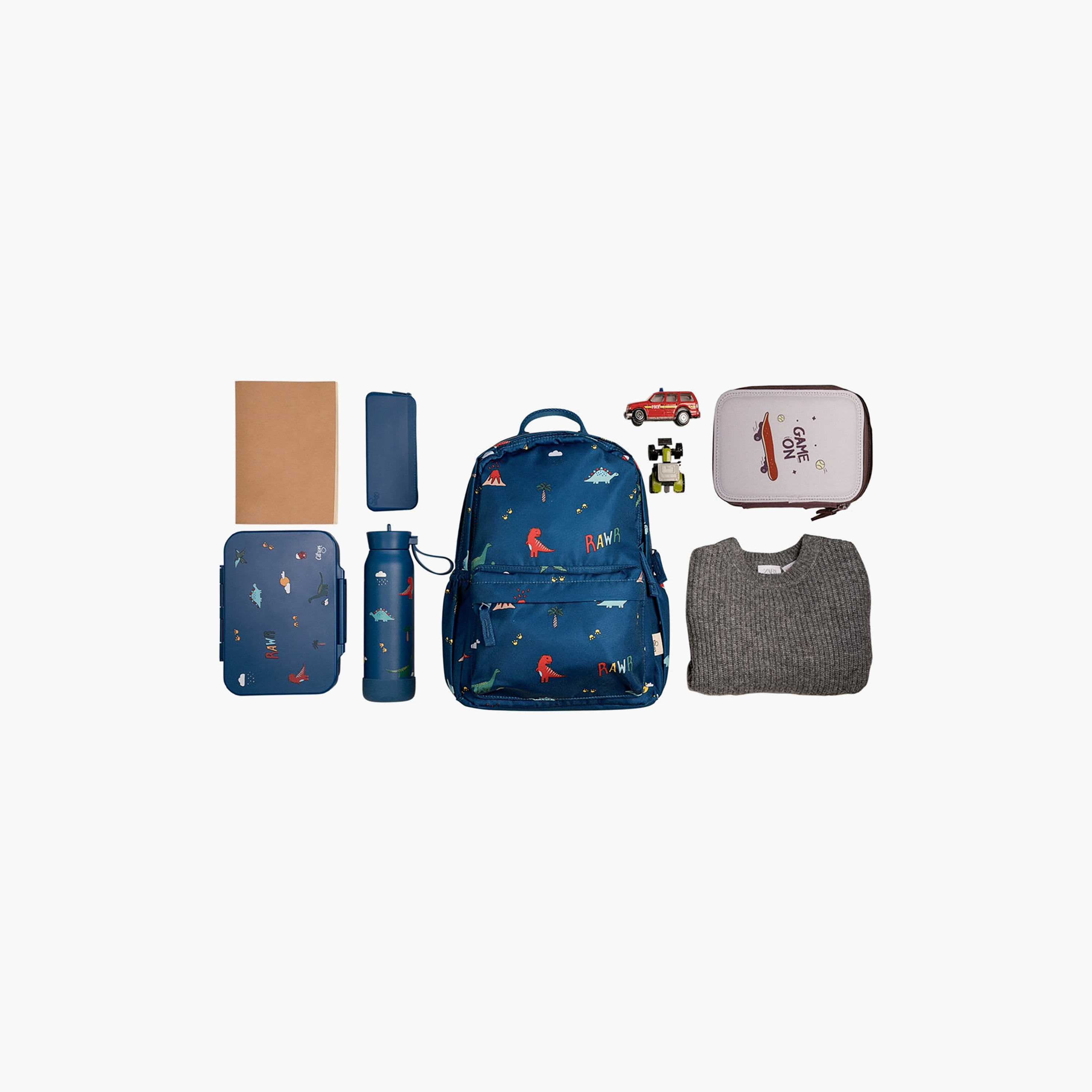 Citron Backpack-Dino-2 Cmprt- (Rpet) Blue - 24X33X12.5-school-bagsandbackpacks-backpacks-image-5