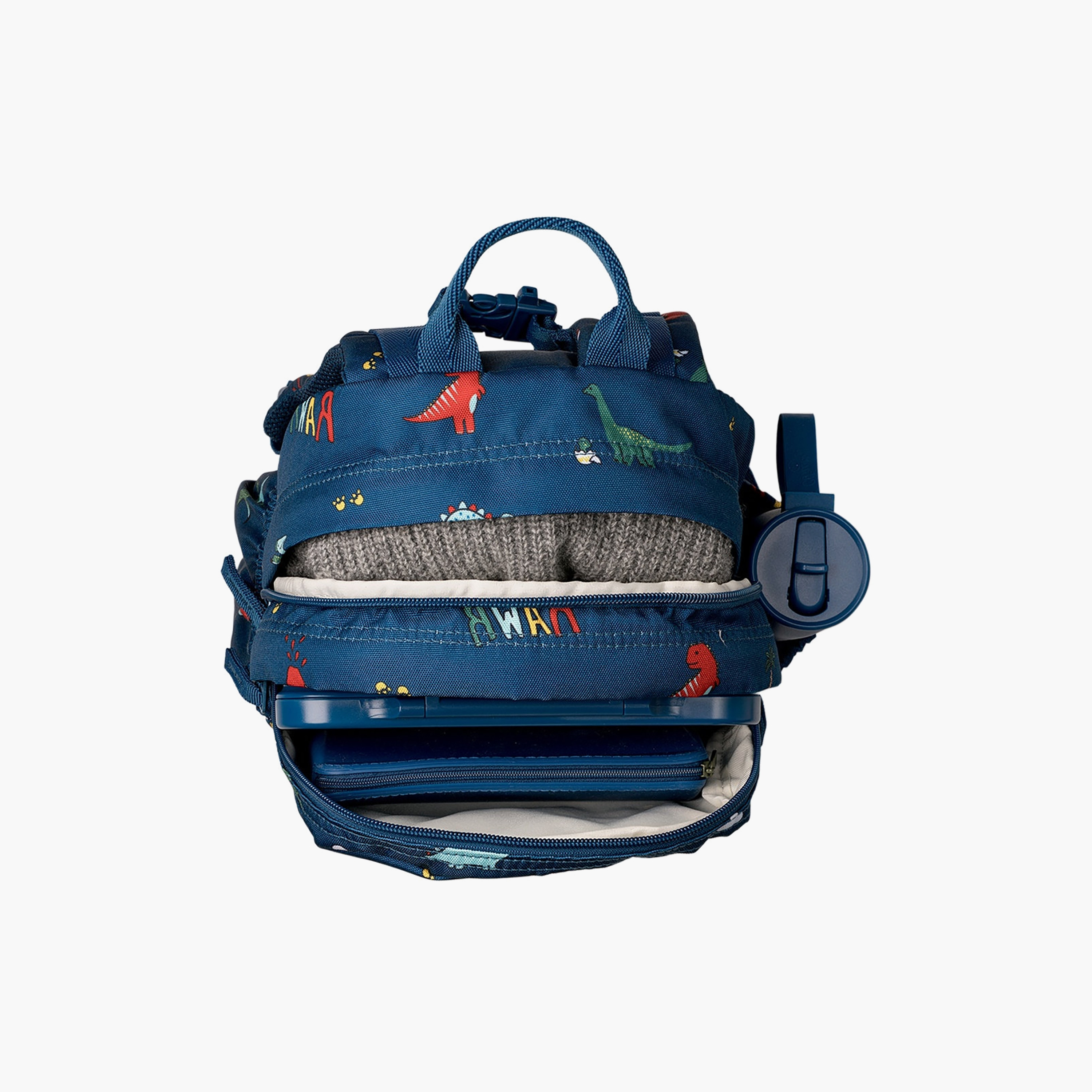 Citron Backpack-Dino-2 Cmprt- (Rpet) Blue - 24X33X12.5-school-bagsandbackpacks-backpacks-image-9