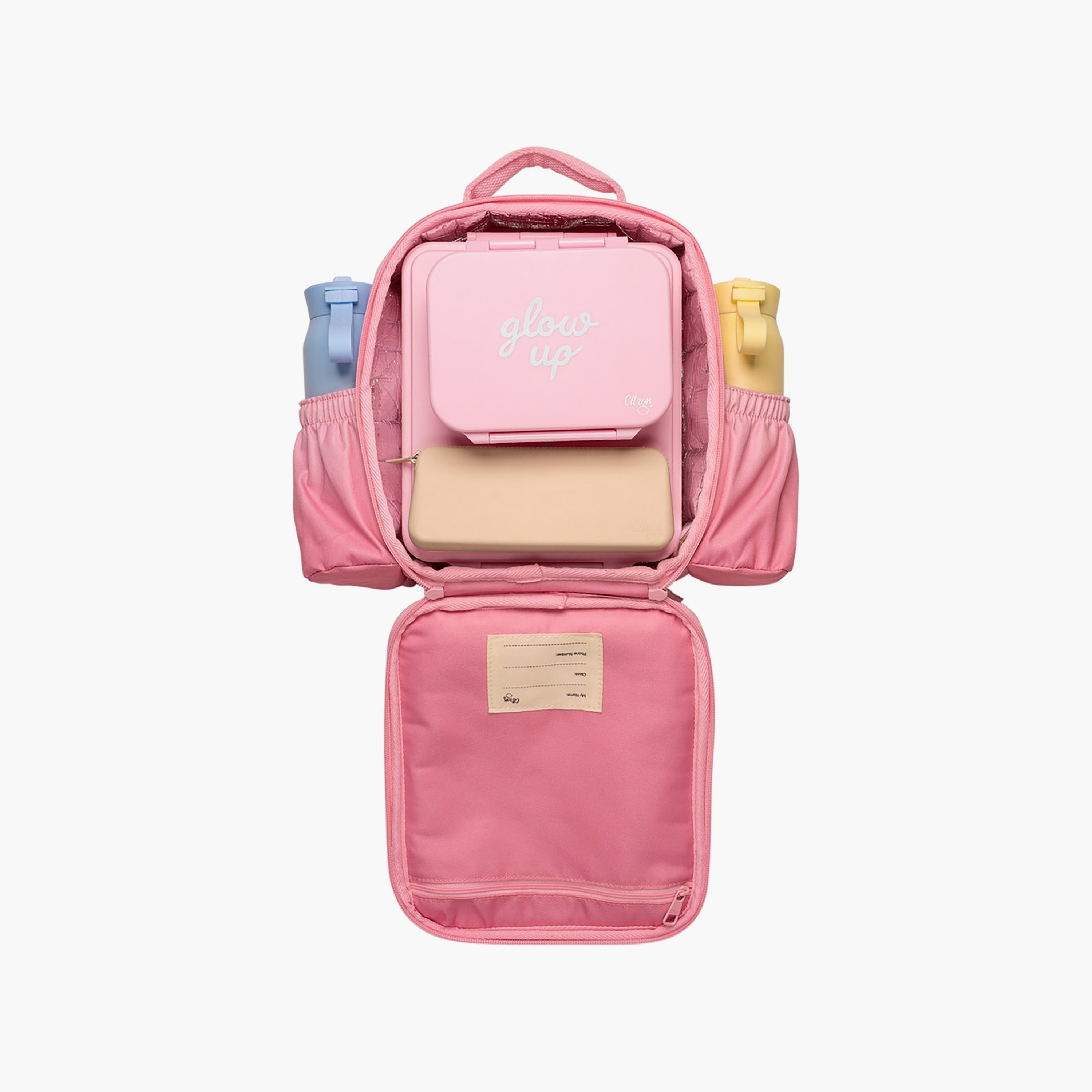 Citron-Lunch Bag-Glow Up-1 Cmprt-school-lunchessentials-lunchbags-image-6