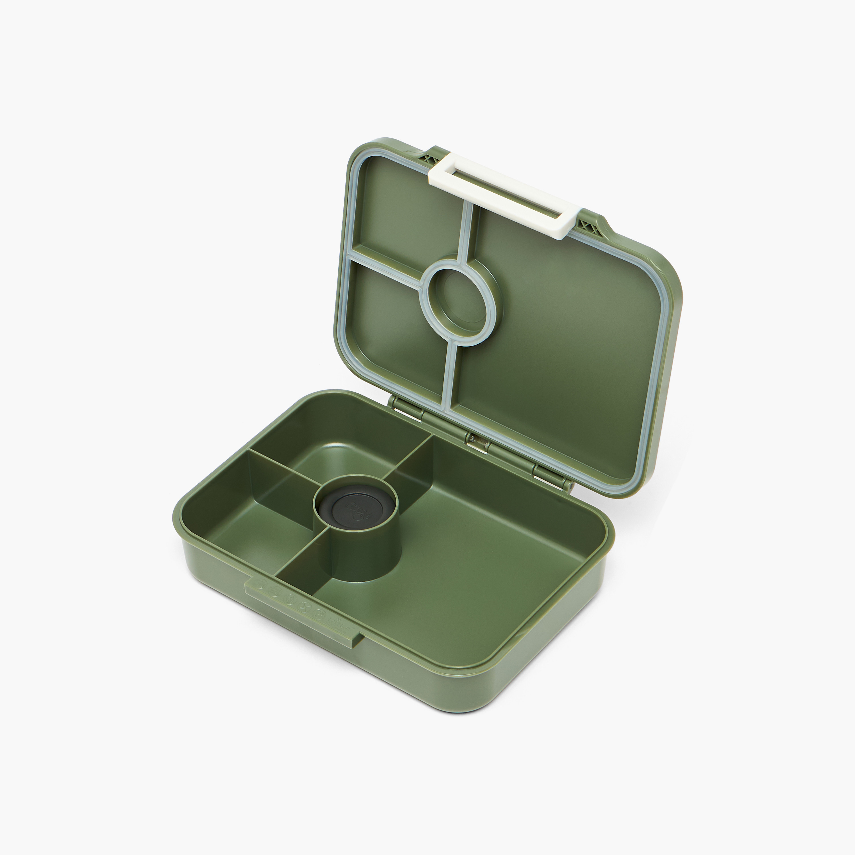 Citron Solid Bento Lunch Box for Kids with 4 Compartments - 700 ml-school-lunchessentials-lunchboxes-image-5