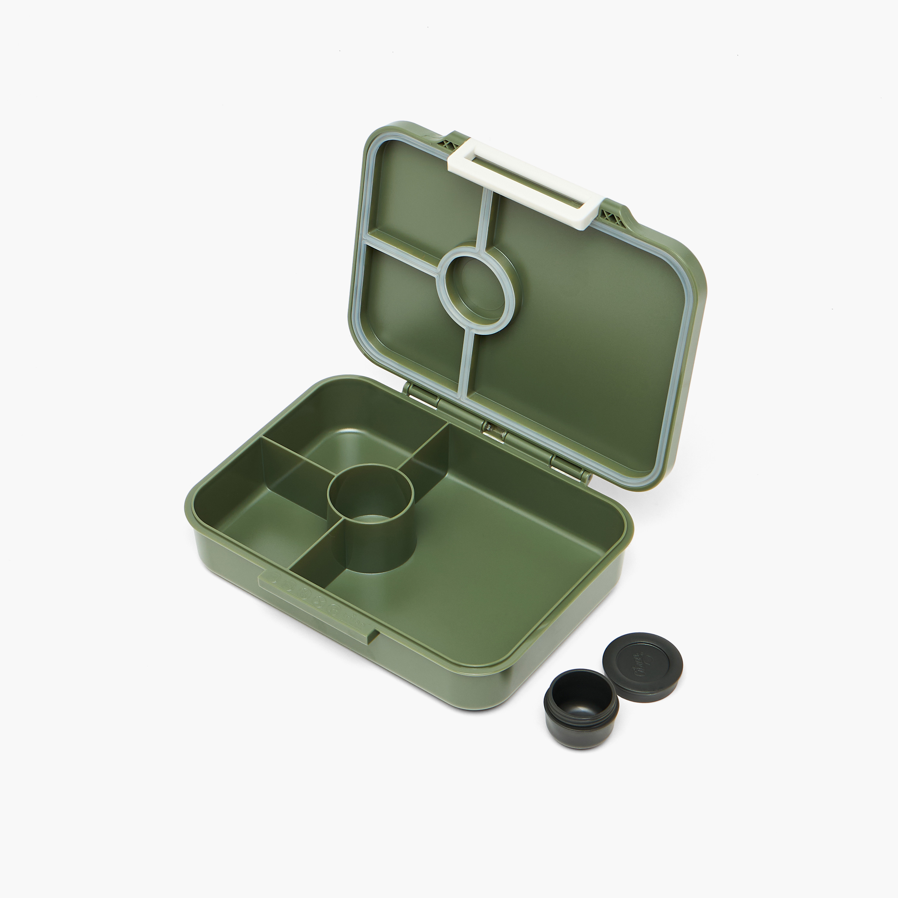 Citron Solid Bento Lunch Box for Kids with 4 Compartments - 700 ml-school-lunchessentials-lunchboxes-image-6