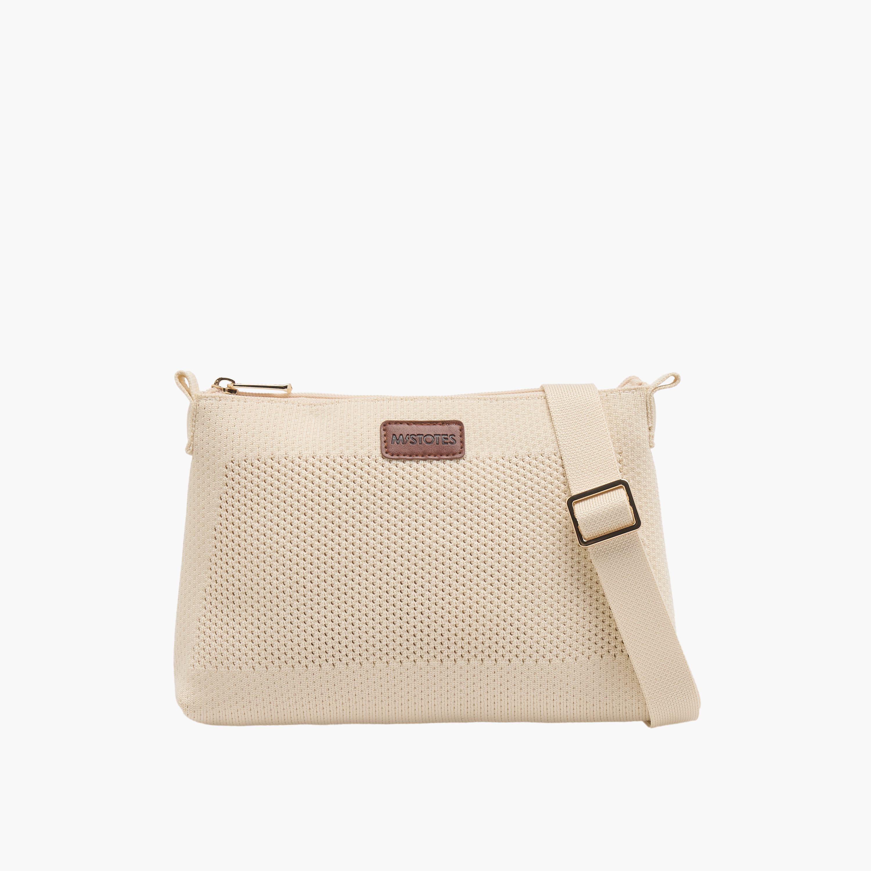 Mistotes Textured Crossbody Bag with Adjustable Strap-women-bagsandwallets-handbags-image-1