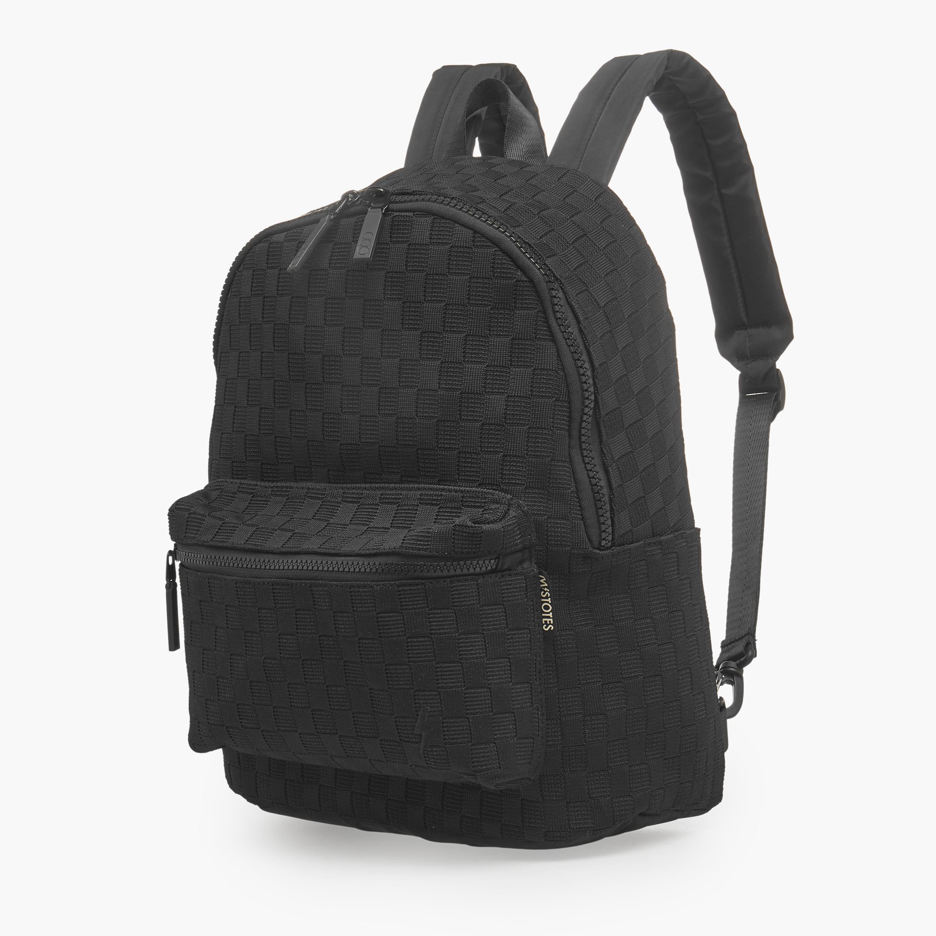 Mistotes Checked Printed Backpack with Adjustable Shoulder Straps-women-bagsandwallets-backpacks-image-2