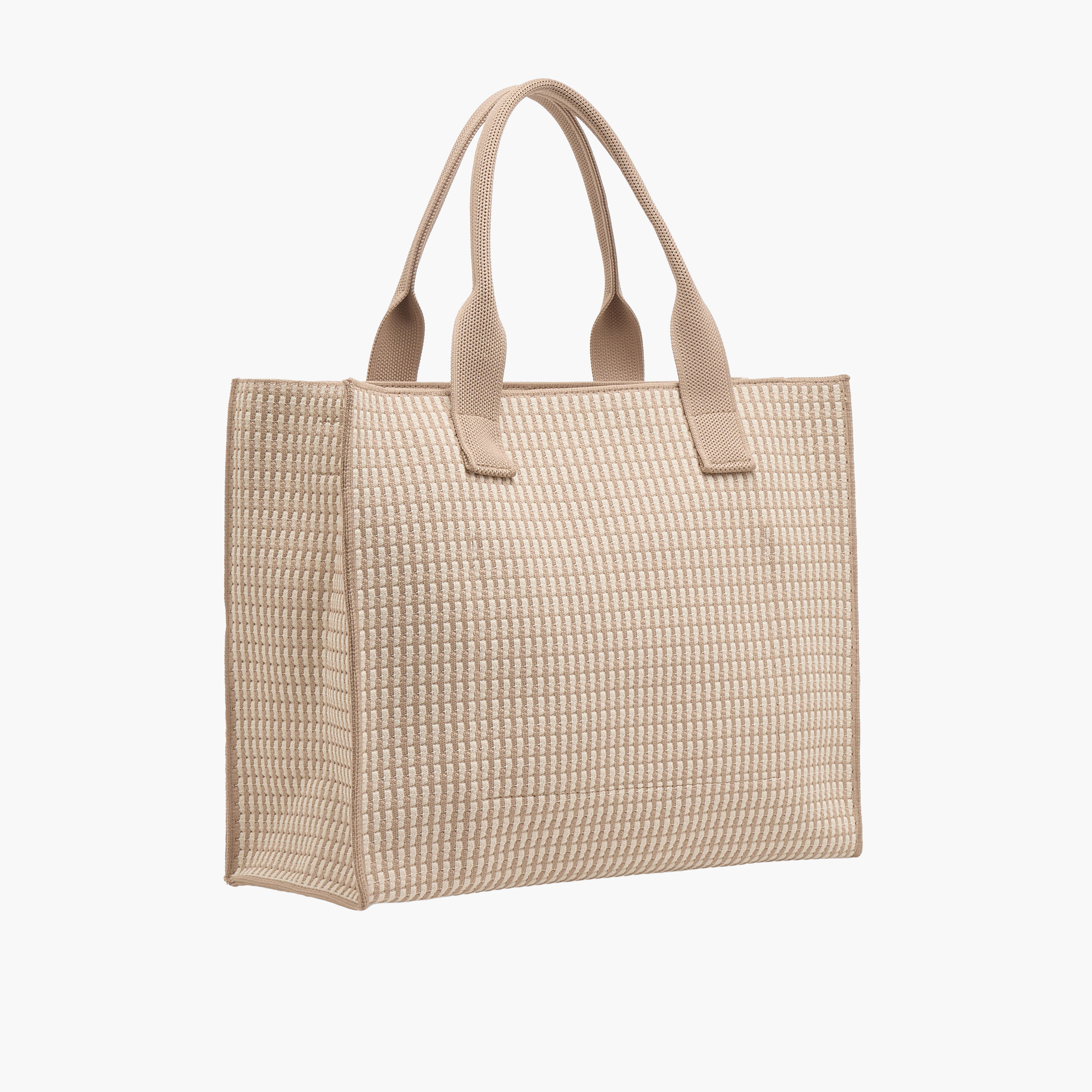 Mistotes Textured Tote Bag with Charm-women-bagsandwallets-handbags-image-3