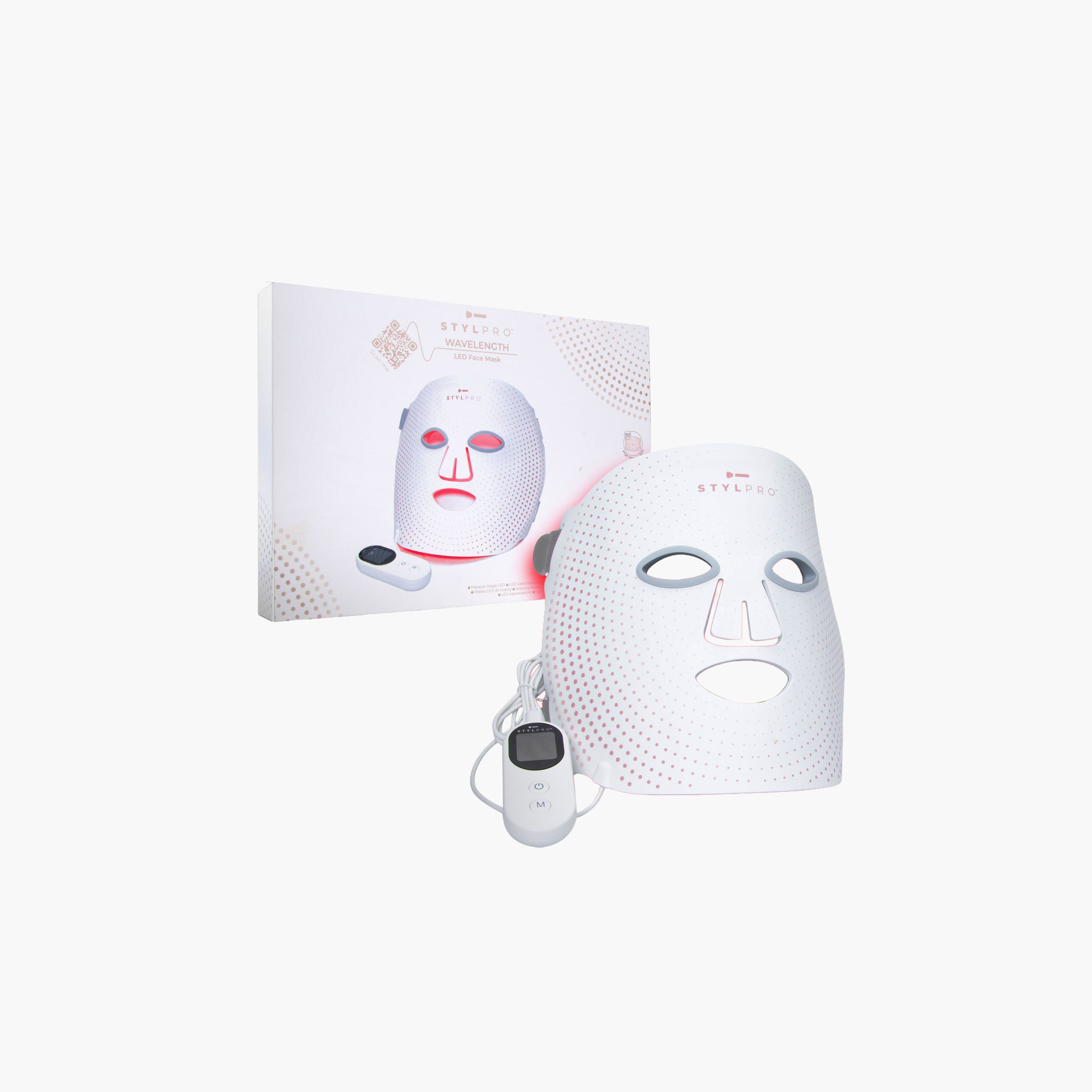 Stylpro Wavelength LED Skincare Face Mask-beautyandpersonalcare-appliances-faceandskintools-image-1