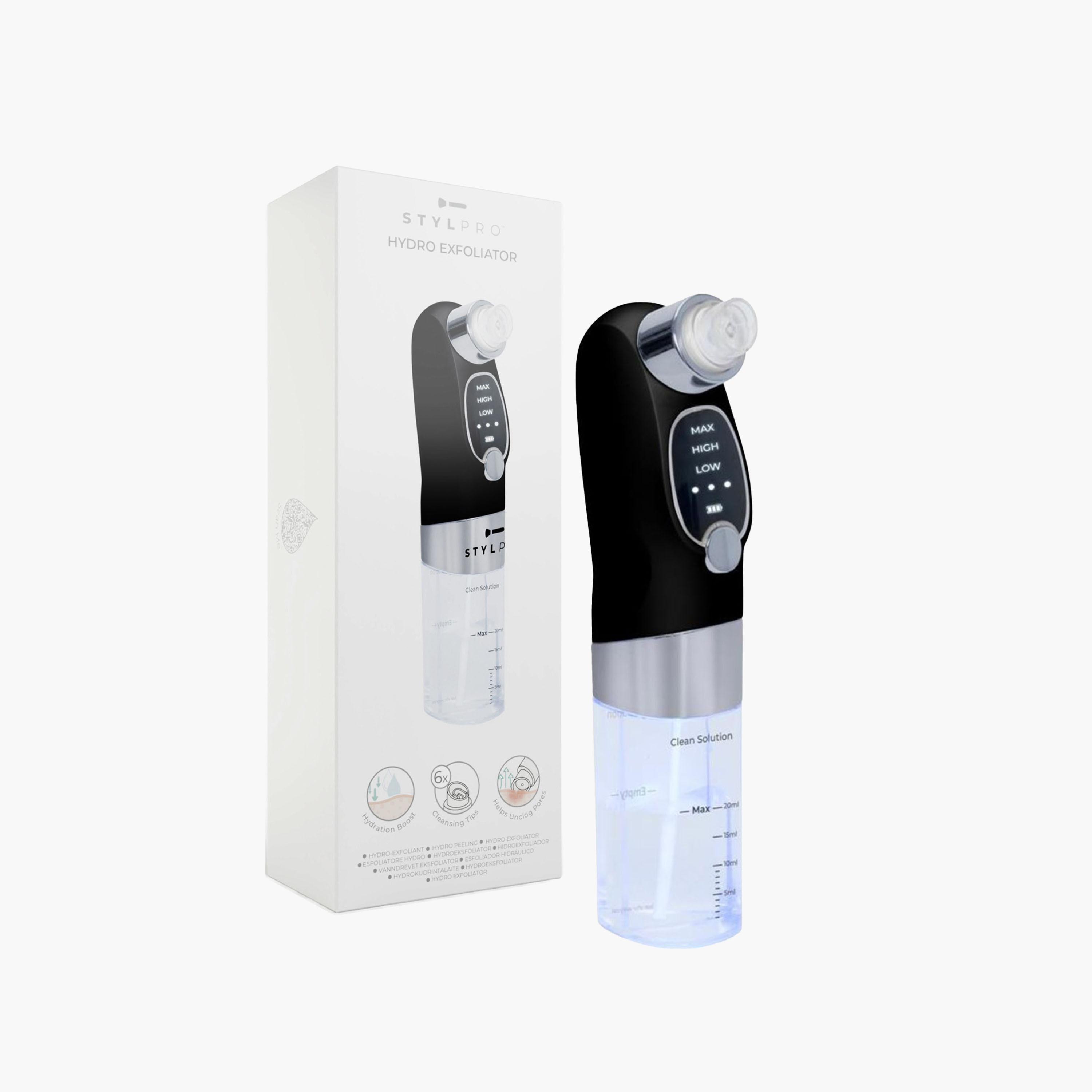 Stylpro Hydro Exfoliator Facial Device-beautyandpersonalcare-appliances-faceandskintools-image-1