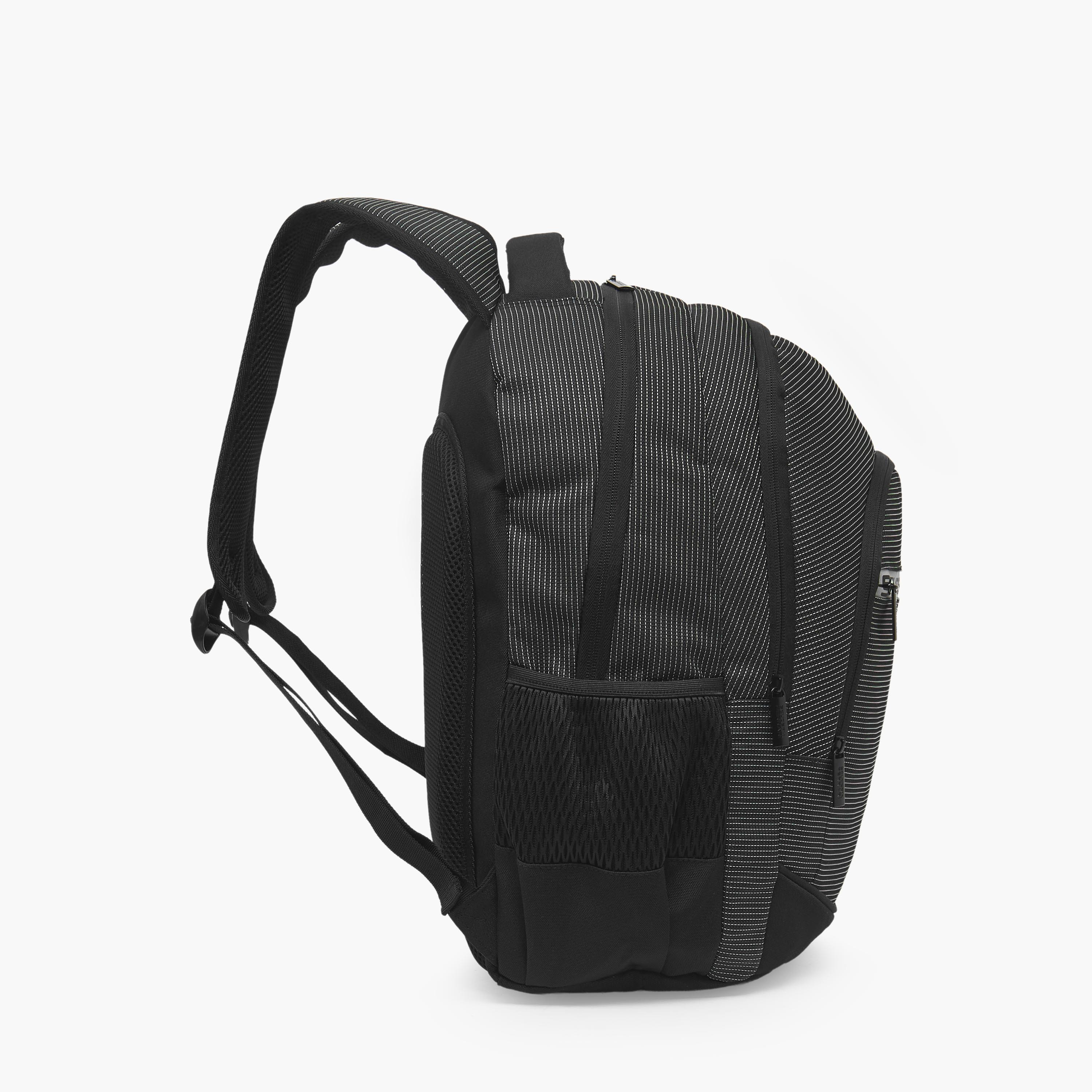 Ferrari Striped Backpack for Boys 8-13 Years with Padded Shoulder Straps - 17 inches-school-bagsandbackpacks-backpacks-image-7