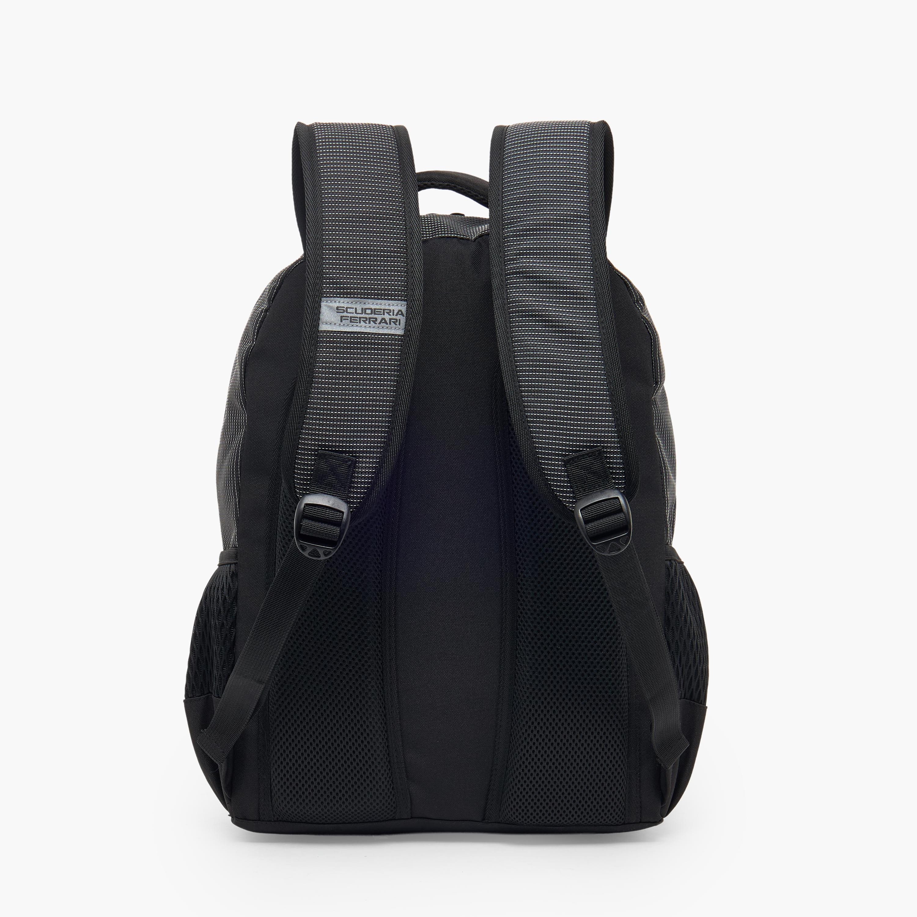 Ferrari Striped Backpack for Boys 8-13 Years with Padded Shoulder Straps - 17 inches-school-bagsandbackpacks-backpacks-image-8