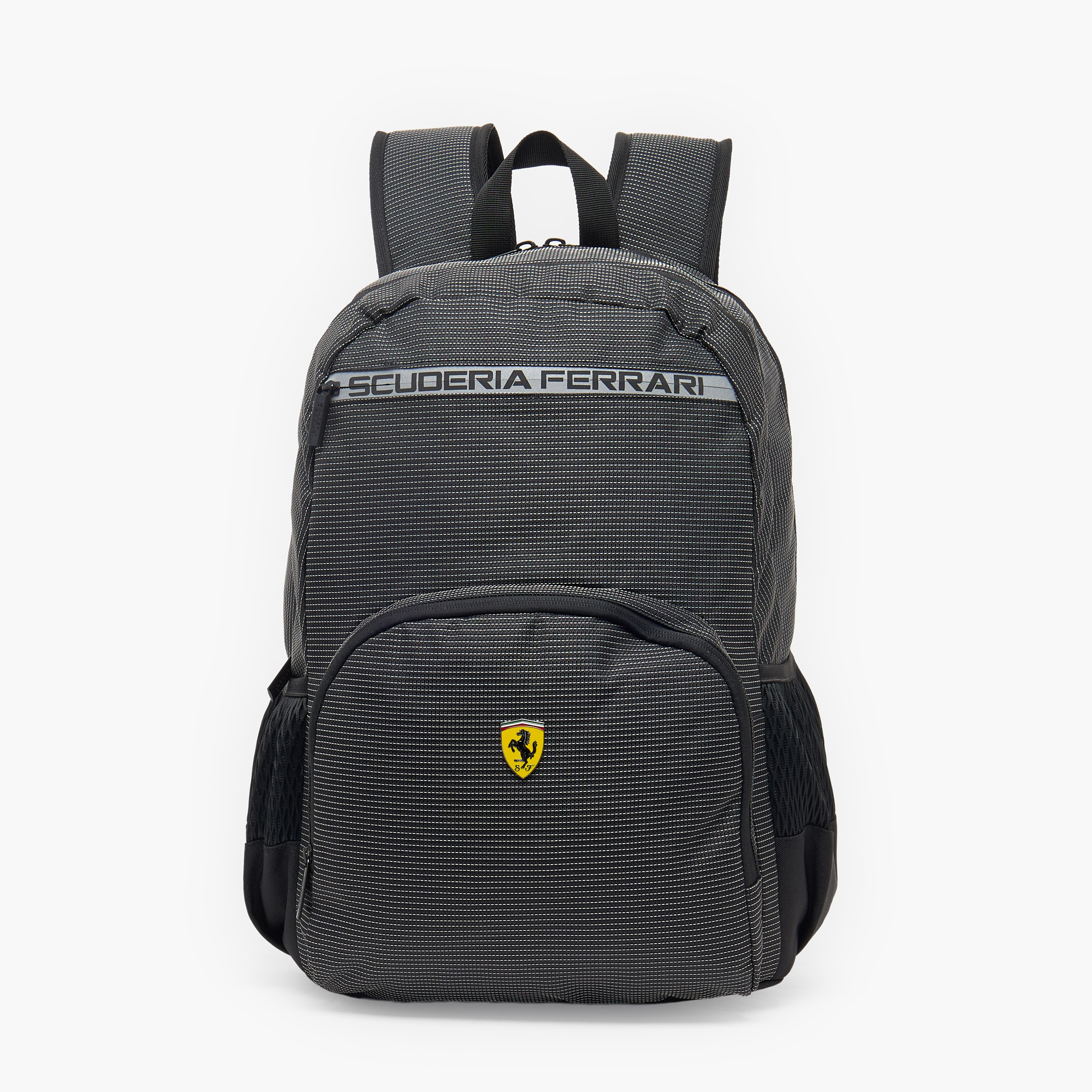 Ferrari Textured Backpack for Boys 8-12 Years with Padded Straps - 17 inches-school-bagsandbackpacks-backpacks-image-1