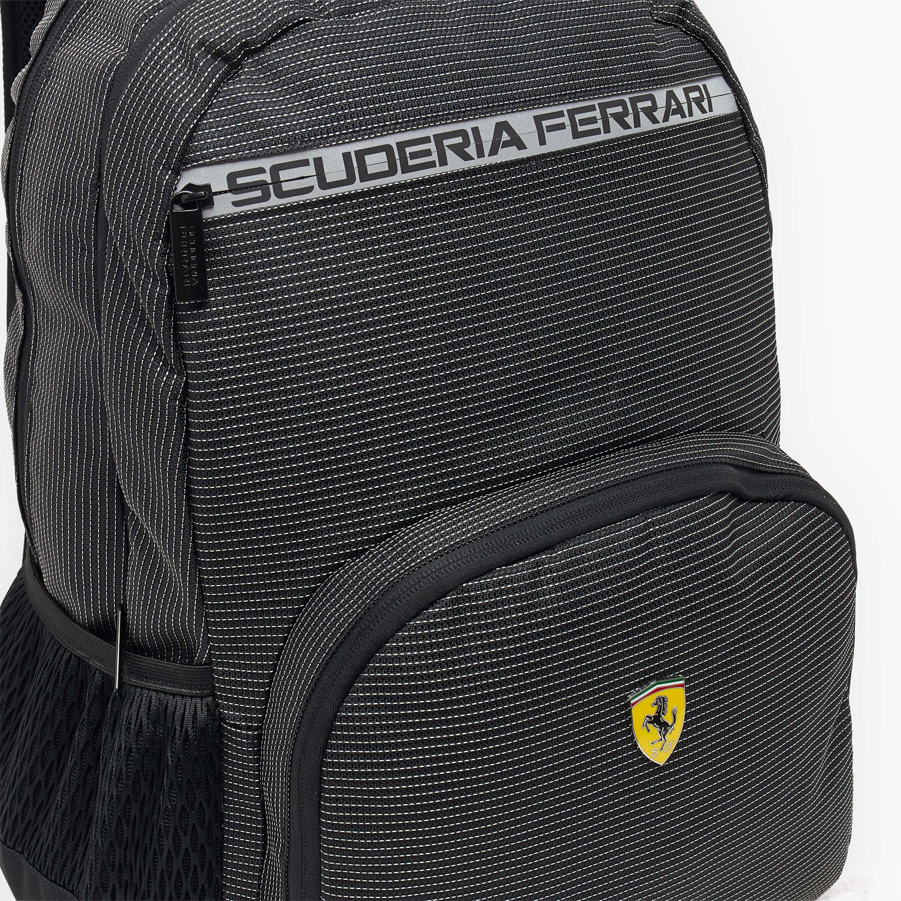 Ferrari Textured Backpack for Boys 8-12 Years with Padded Straps - 17 inches-school-bagsandbackpacks-backpacks-image-4