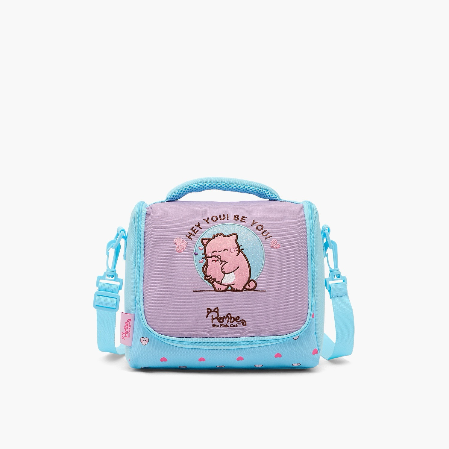 Pembe Embroidered Lunch Bag for Girls 8-13 Years with Insulation-school-lunchessentials-lunchbags-image-1