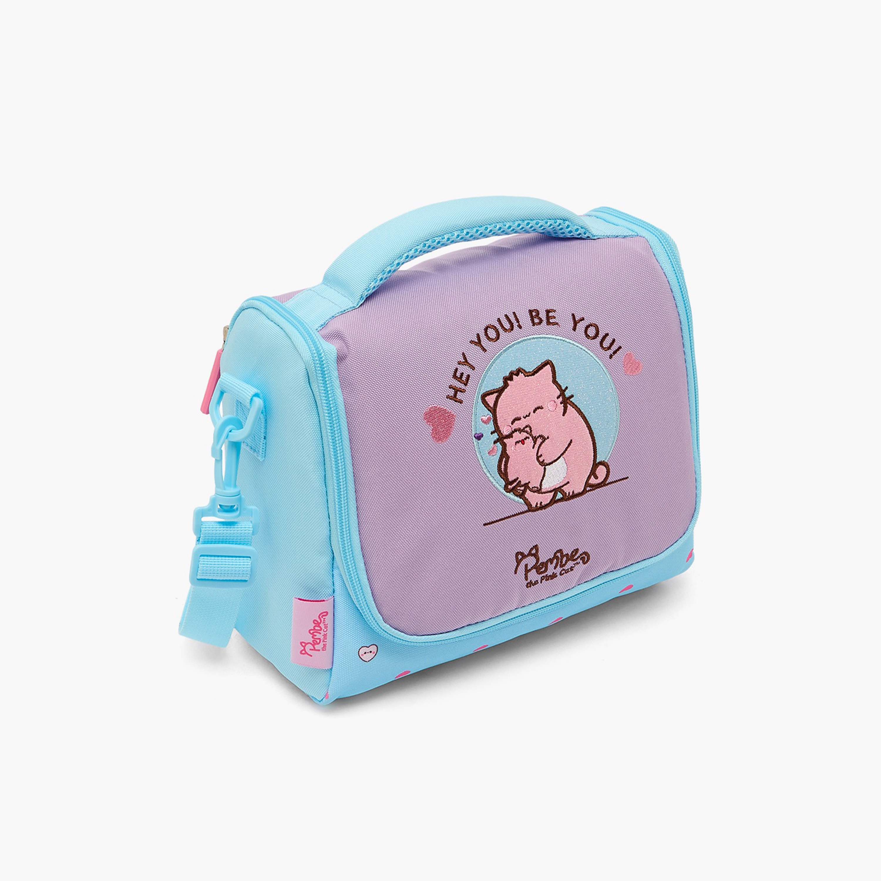 Pembe Embroidered Lunch Bag for Girls 8-13 Years with Insulation-school-lunchessentials-lunchbags-image-3