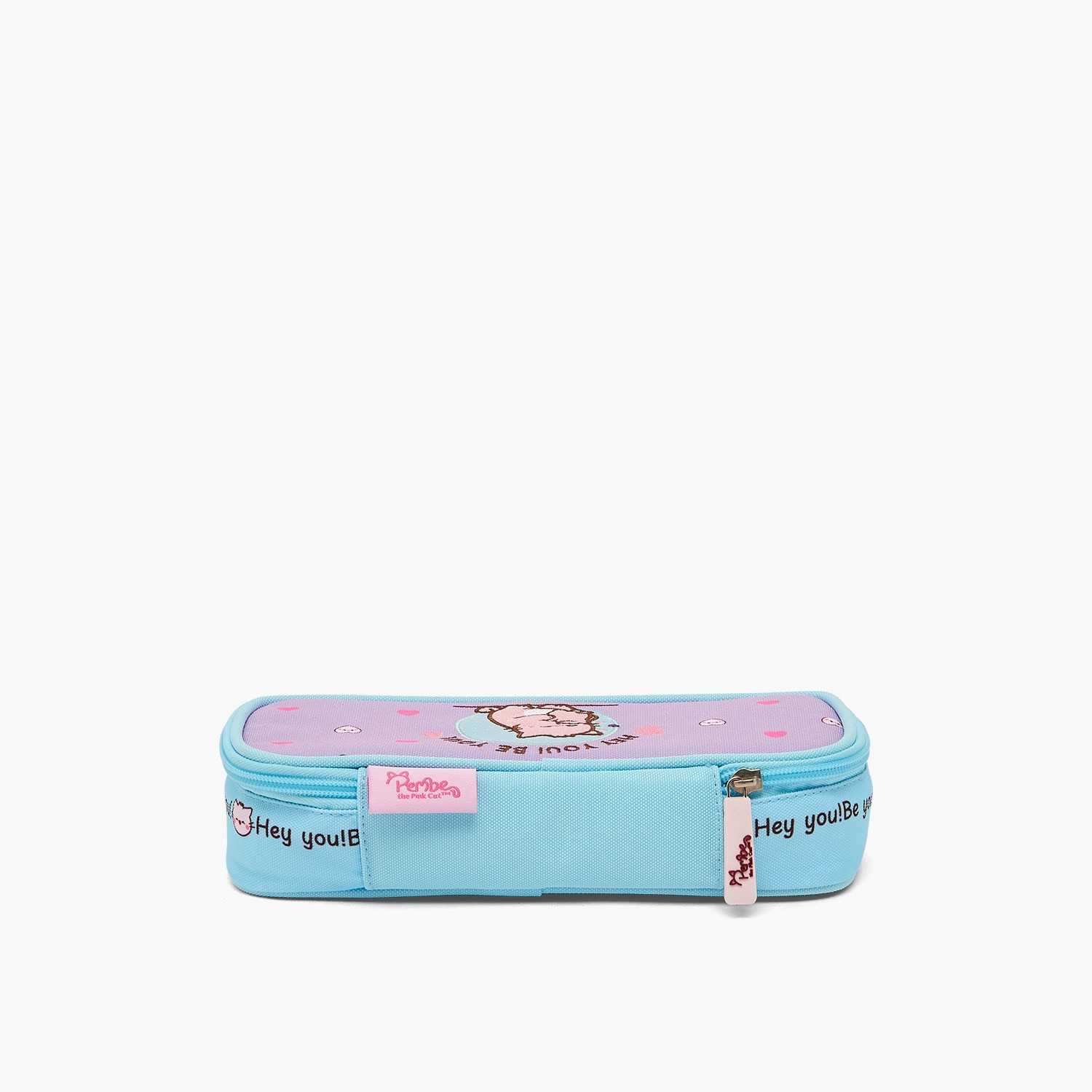 مقلمة بسحاب إغلاق وطبعات شعار من بيمي-school-stationery-pencilcases-image-5