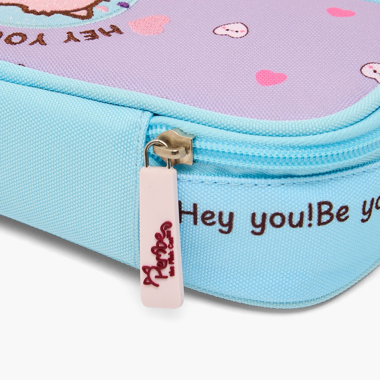 مقلمة بسحاب إغلاق وطبعات شعار من بيمي-school-stationery-pencilcases-image-6
