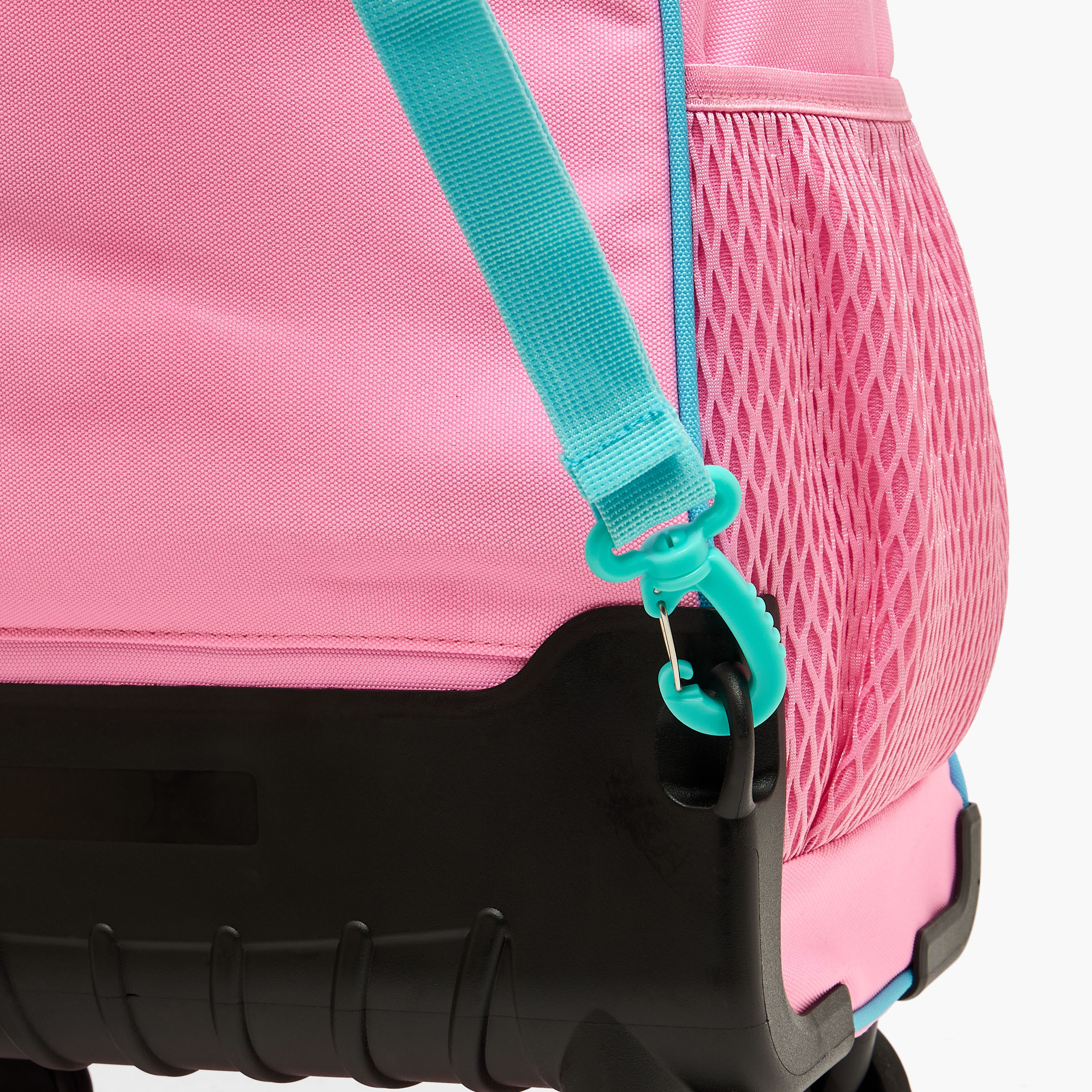 Milk Candy Heart Print Trolley Bag for Boys 8-12 Years Retractable Handle - 18 inches-school-bagsandbackpacks-trolleybags-image-12
