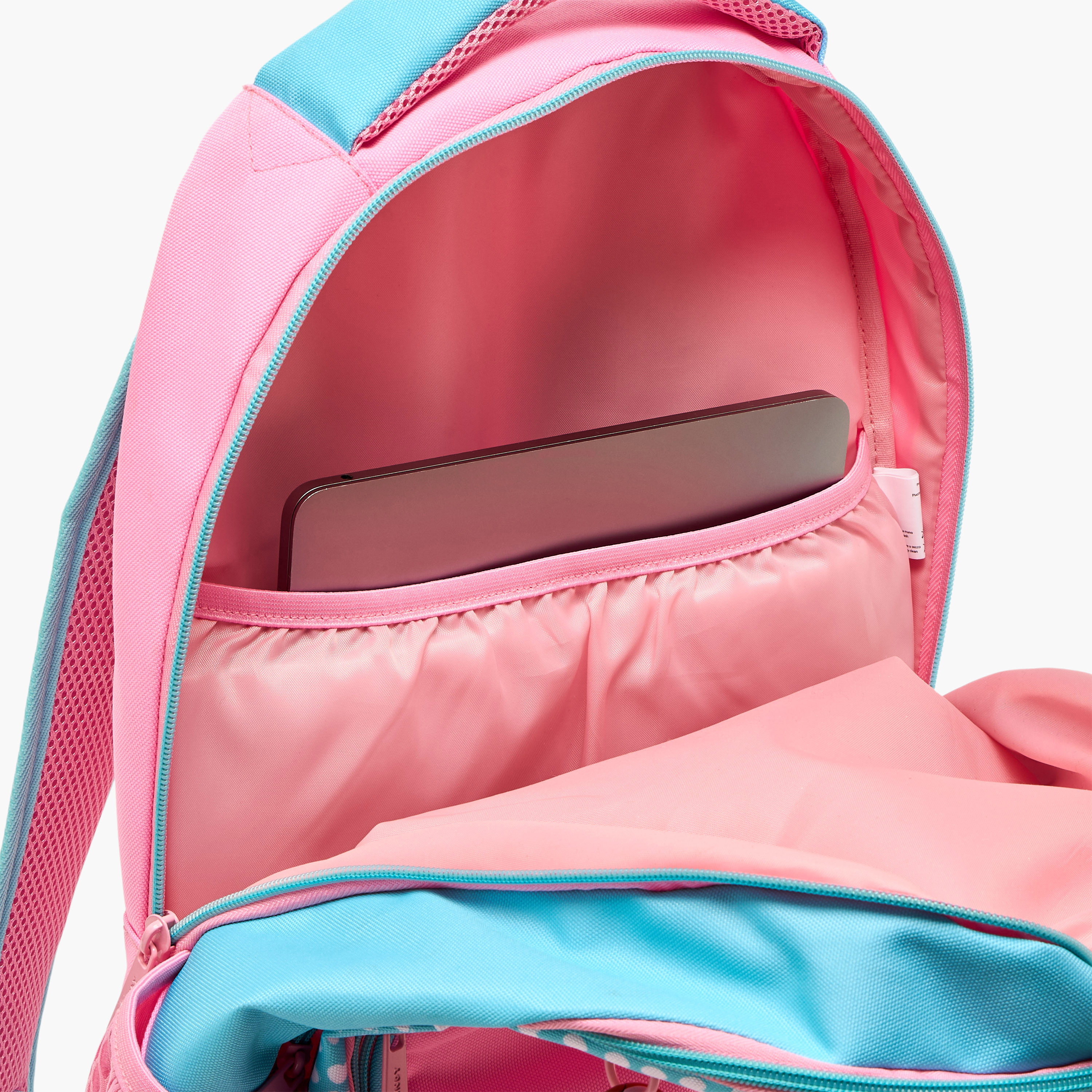 Milk Candy Logo Applique Backpack for Girls 8-12 Years with Padded Straps-school-bagsandbackpacks-backpacks-image-6
