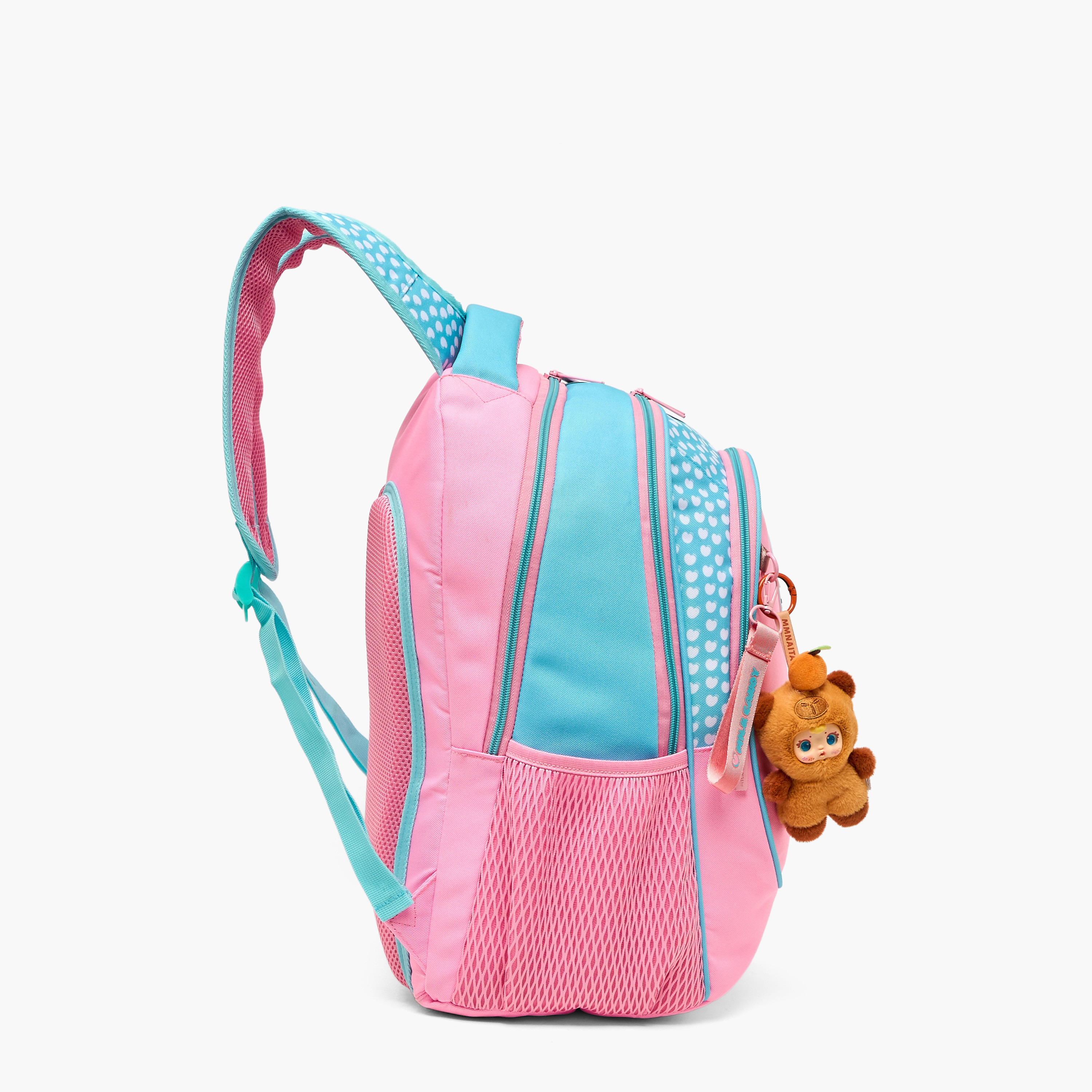Milk Candy Logo Applique Backpack for Girls 8-12 Years with Padded Straps-school-bagsandbackpacks-backpacks-image-9