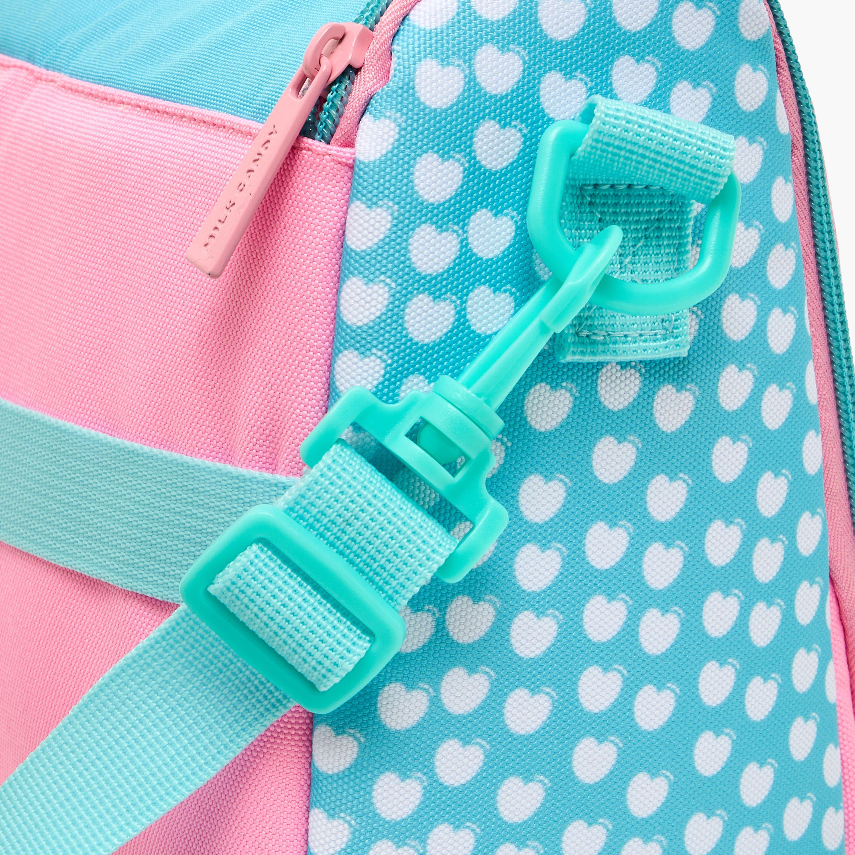 شنطة غداء بطبعات وبسحاب للبنات بعمر 8 إلى 12 سنة من ميلك كاندي-school-lunchessentials-lunchbags-image-5