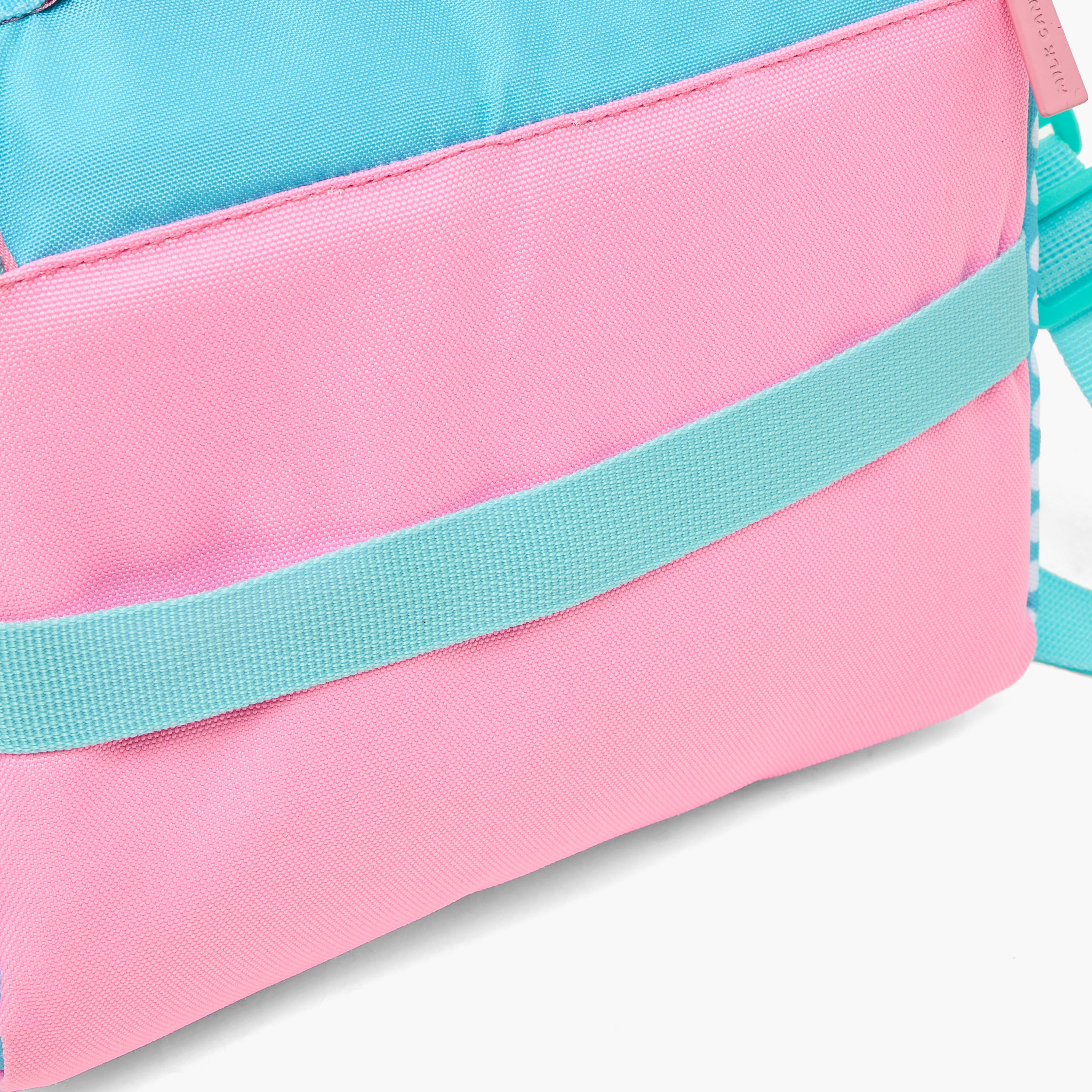 شنطة غداء بطبعات وبسحاب للبنات بعمر 8 إلى 12 سنة من ميلك كاندي-school-lunchessentials-lunchbags-image-6