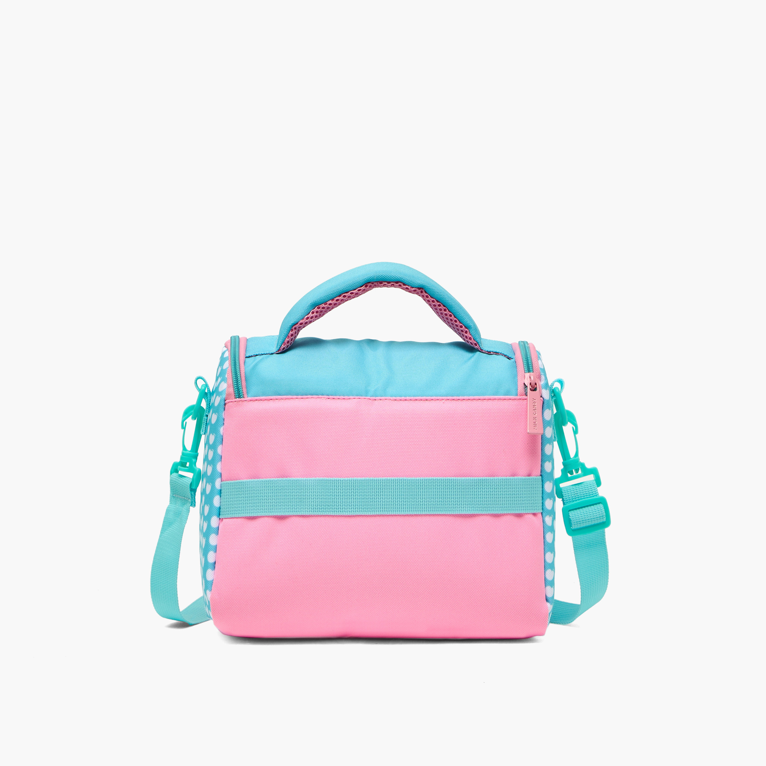 شنطة غداء بطبعات وبسحاب للبنات بعمر 8 إلى 12 سنة من ميلك كاندي-school-lunchessentials-lunchbags-image-9