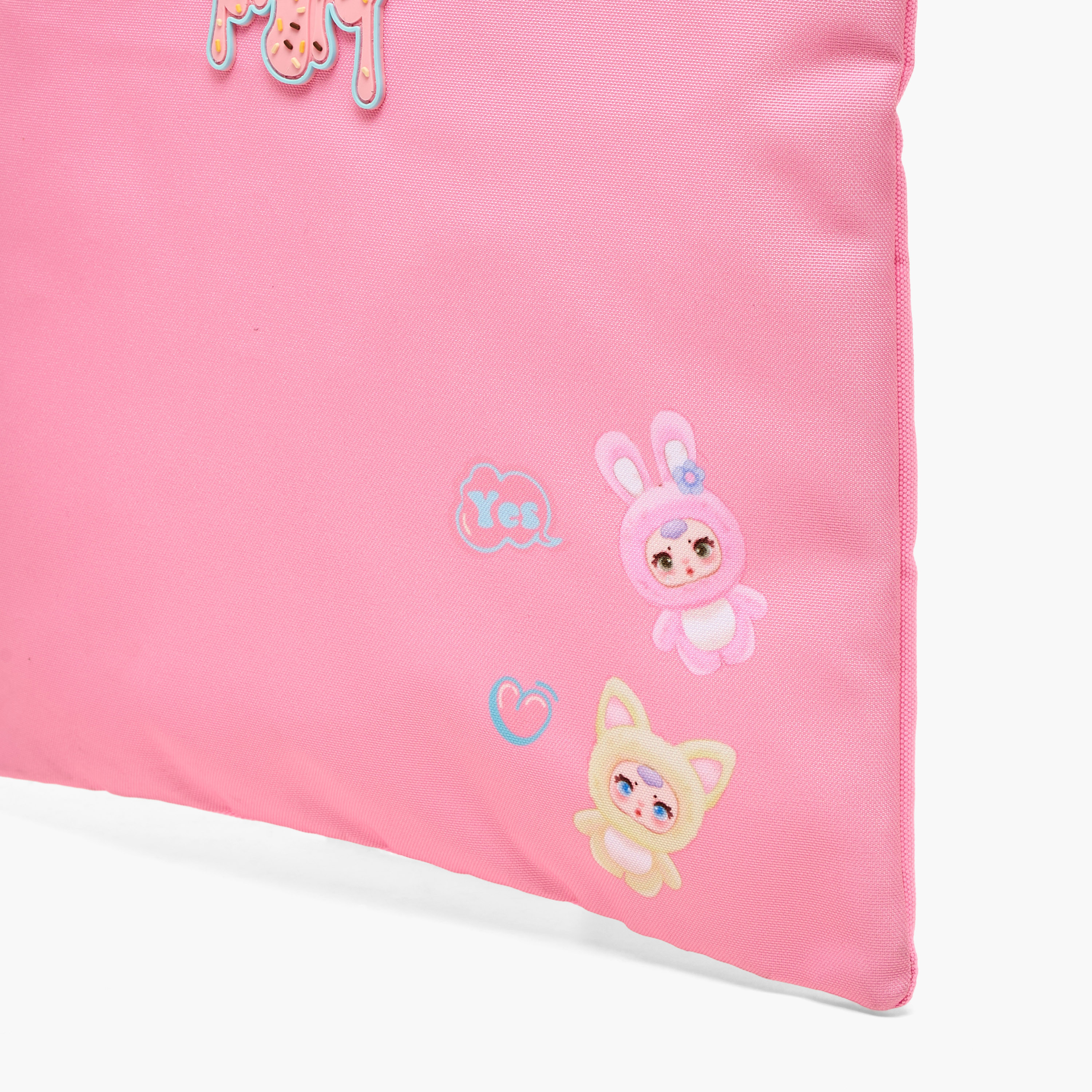 Milk Candy Printed Shoulder Bag for Girls 8-12 Years with Zip Closure-school-bagsandbackpacks-backpacks-image-3