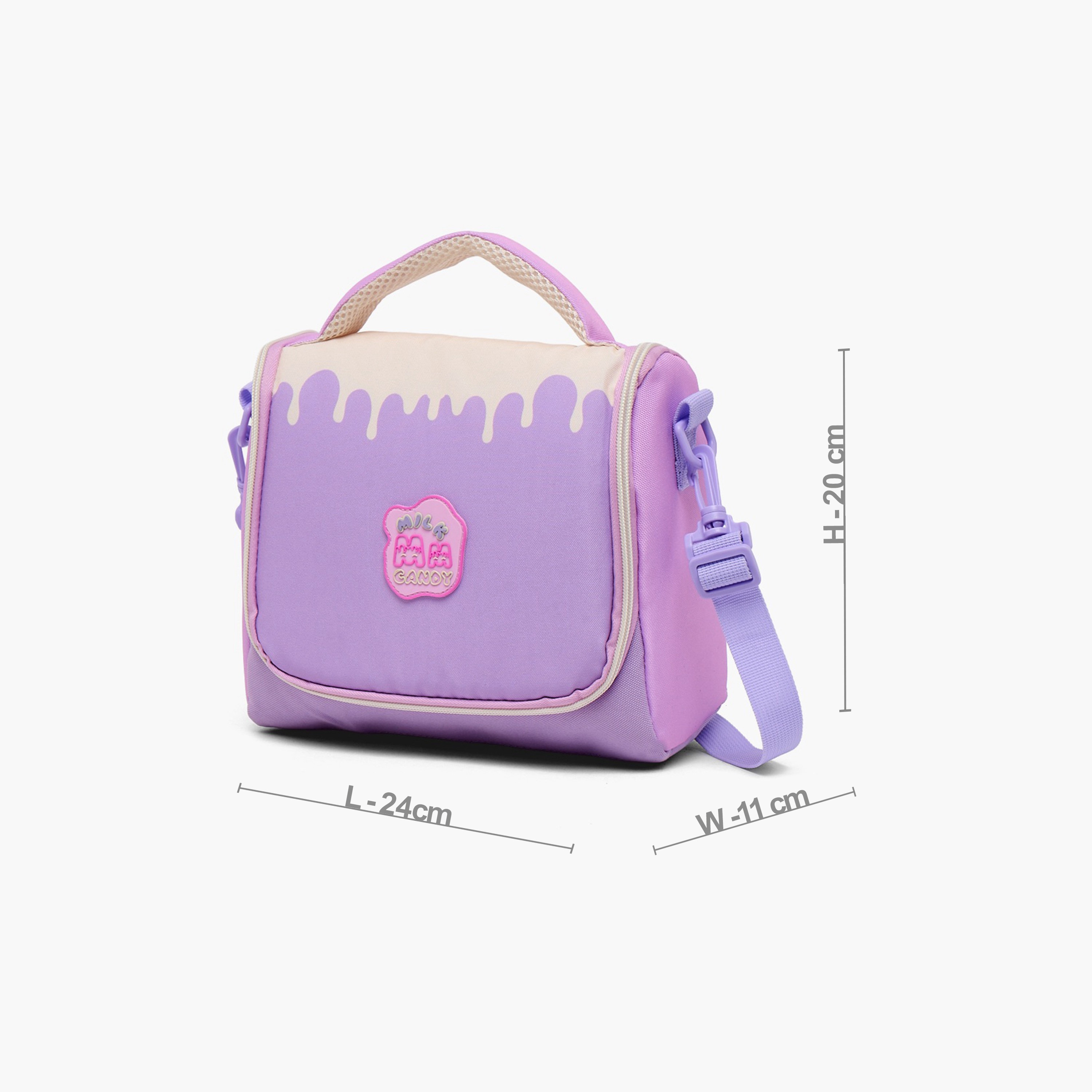 Milk Candy Applique Lunch Bag for Girls 8-12 Years with Insulation-school-lunchessentials-lunchbags-image-10